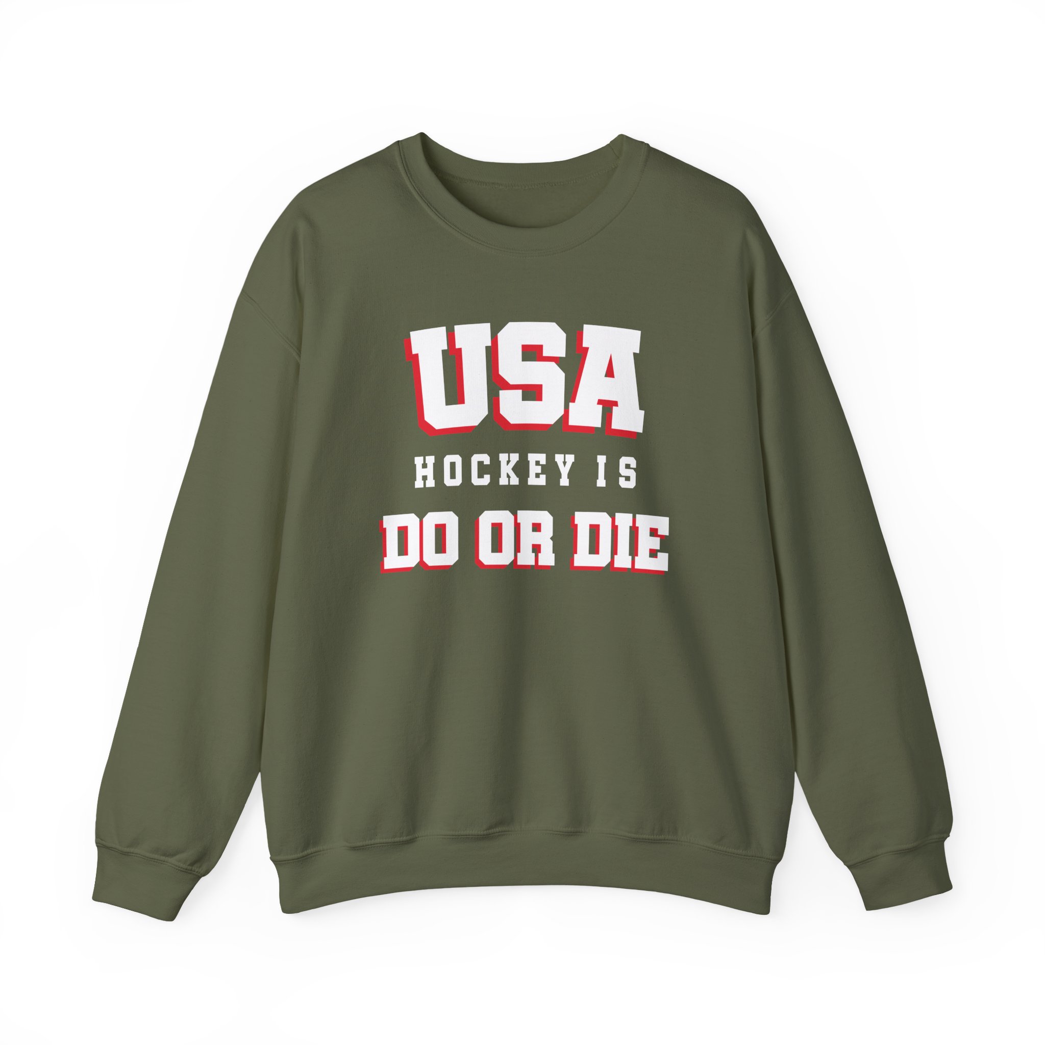 Spittin Chiclets Usa Do or Die Unisex Heavy Blendâ„¢ Crewneck Sweatshirt