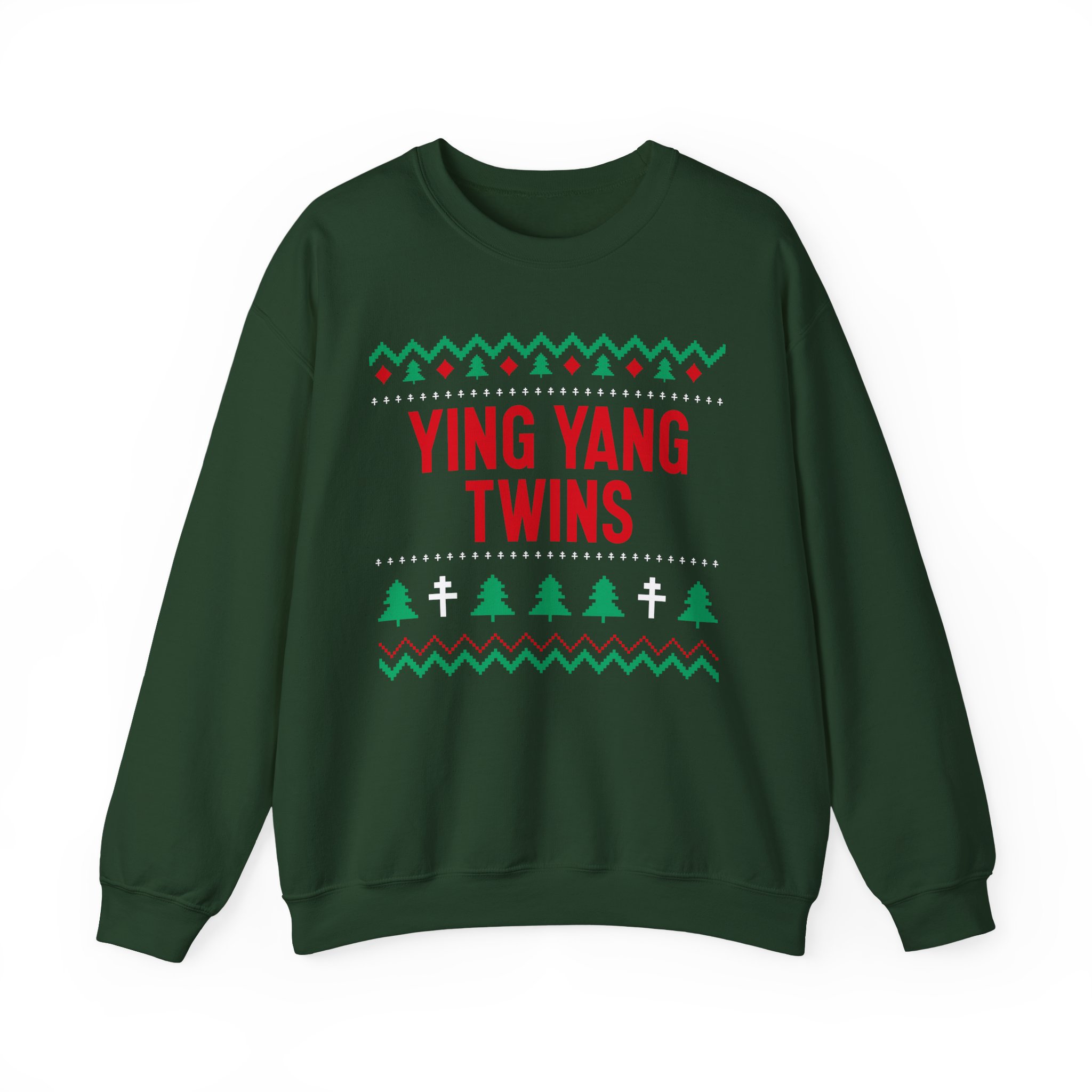 Ying Yang Twins Unisex Heavy Blendâ„¢ Crewneck Sweatshirt