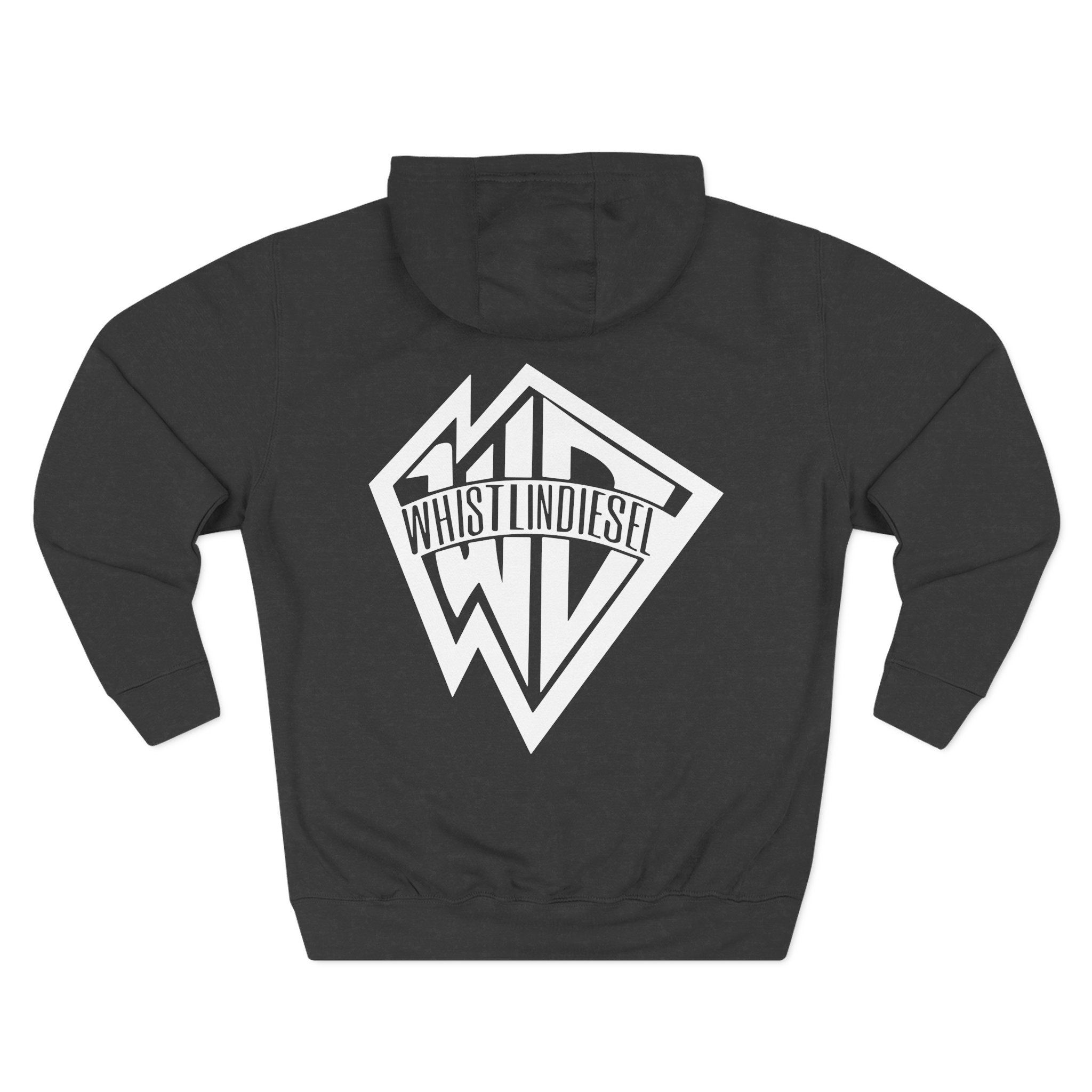 Whistlindiesel Logo Three-Panel Fleece Hoodie