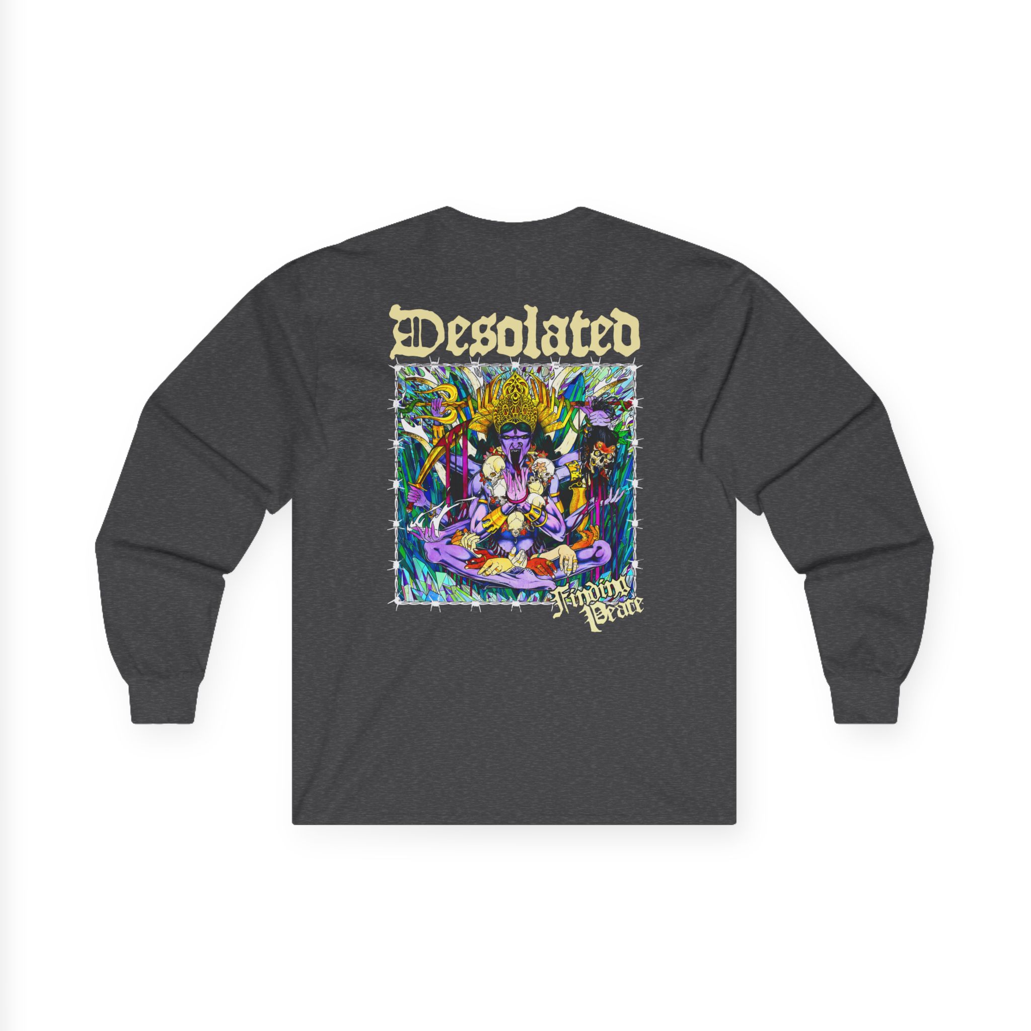 Desolated Finding Peace Unisex Ultra Cotton Long Sleeve Tee