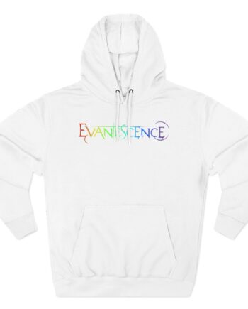 Evanescence Pride Logo Three-Panel Fleece Hoodie