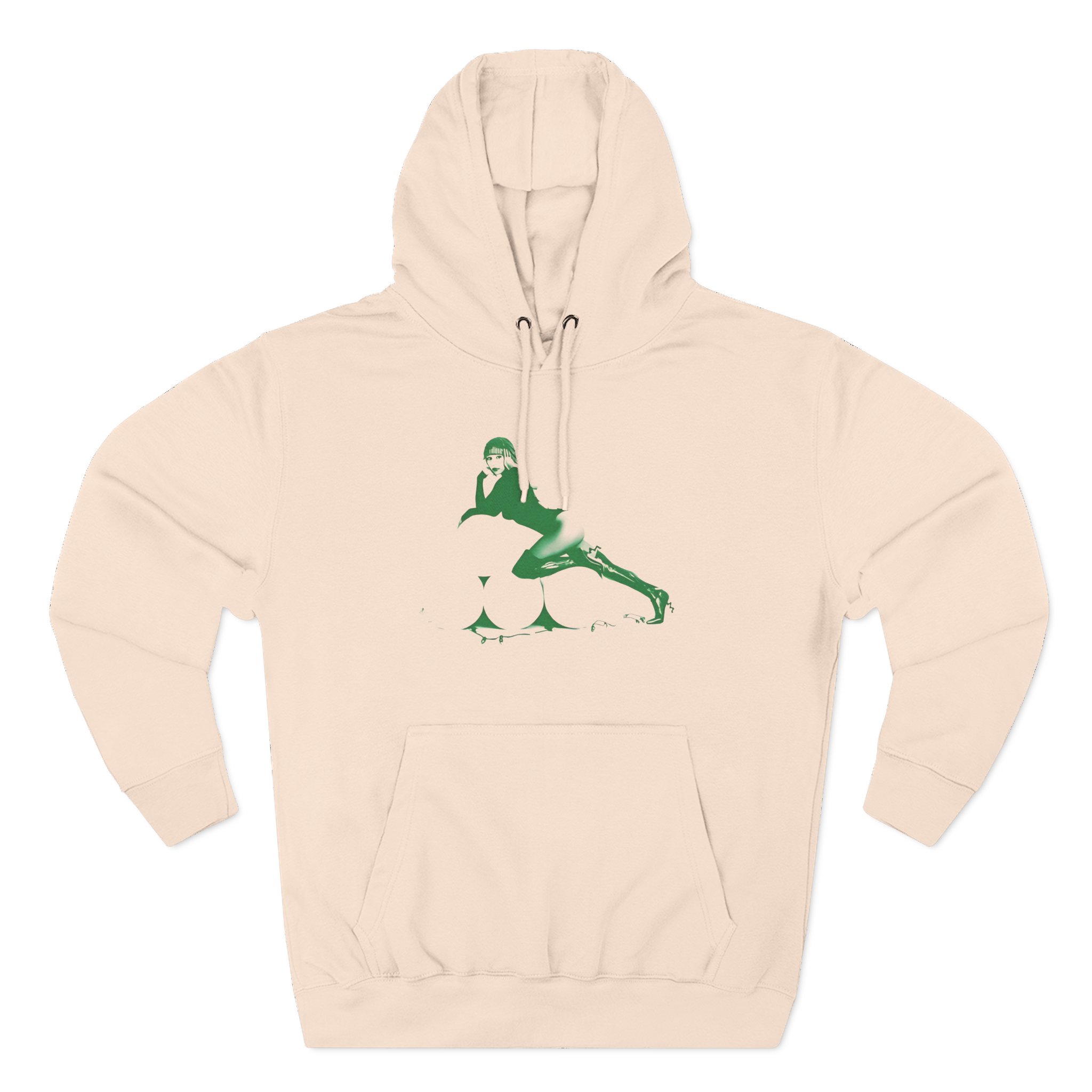 AM Three-Panel Fleece Hoodie