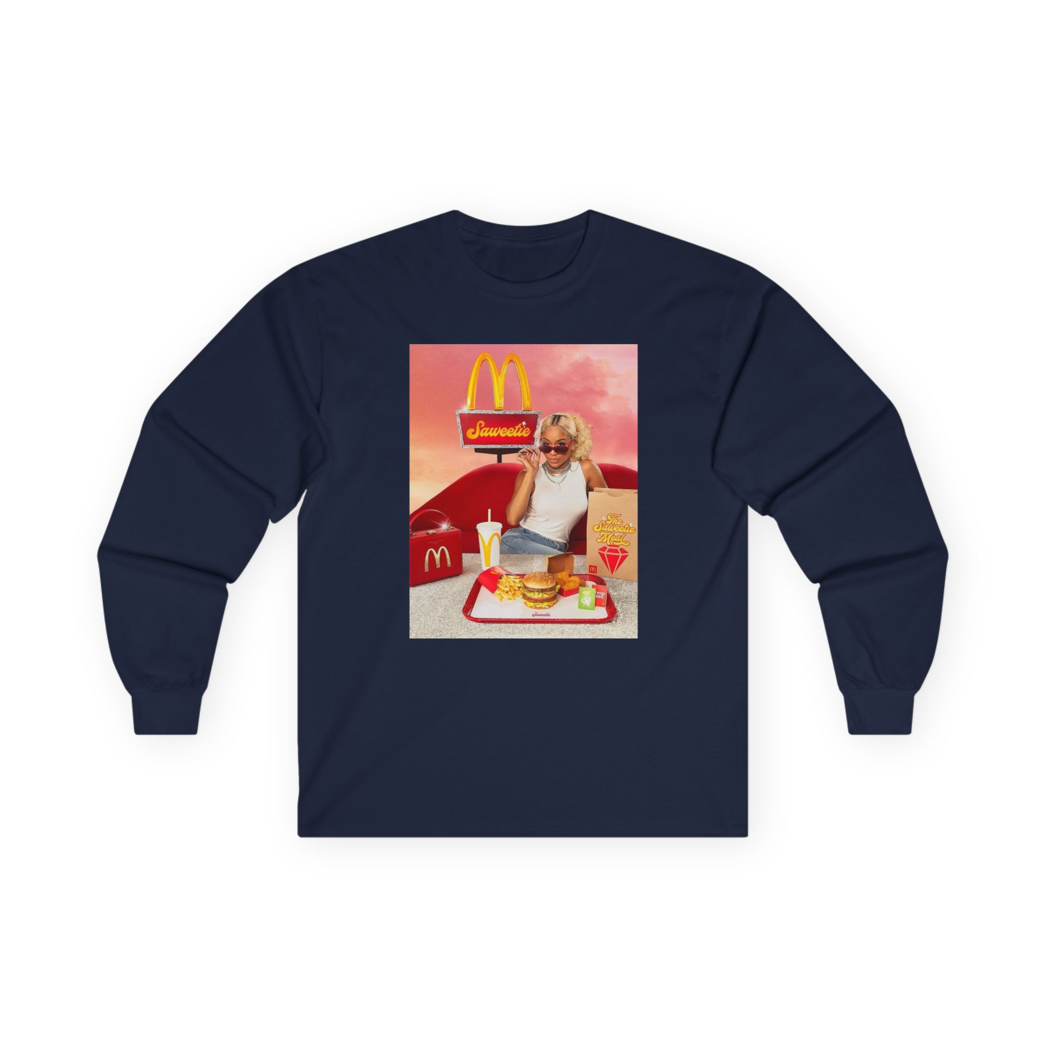 Saweetie Mcdonald's Unisex Ultra Cotton Long Sleeve Tee