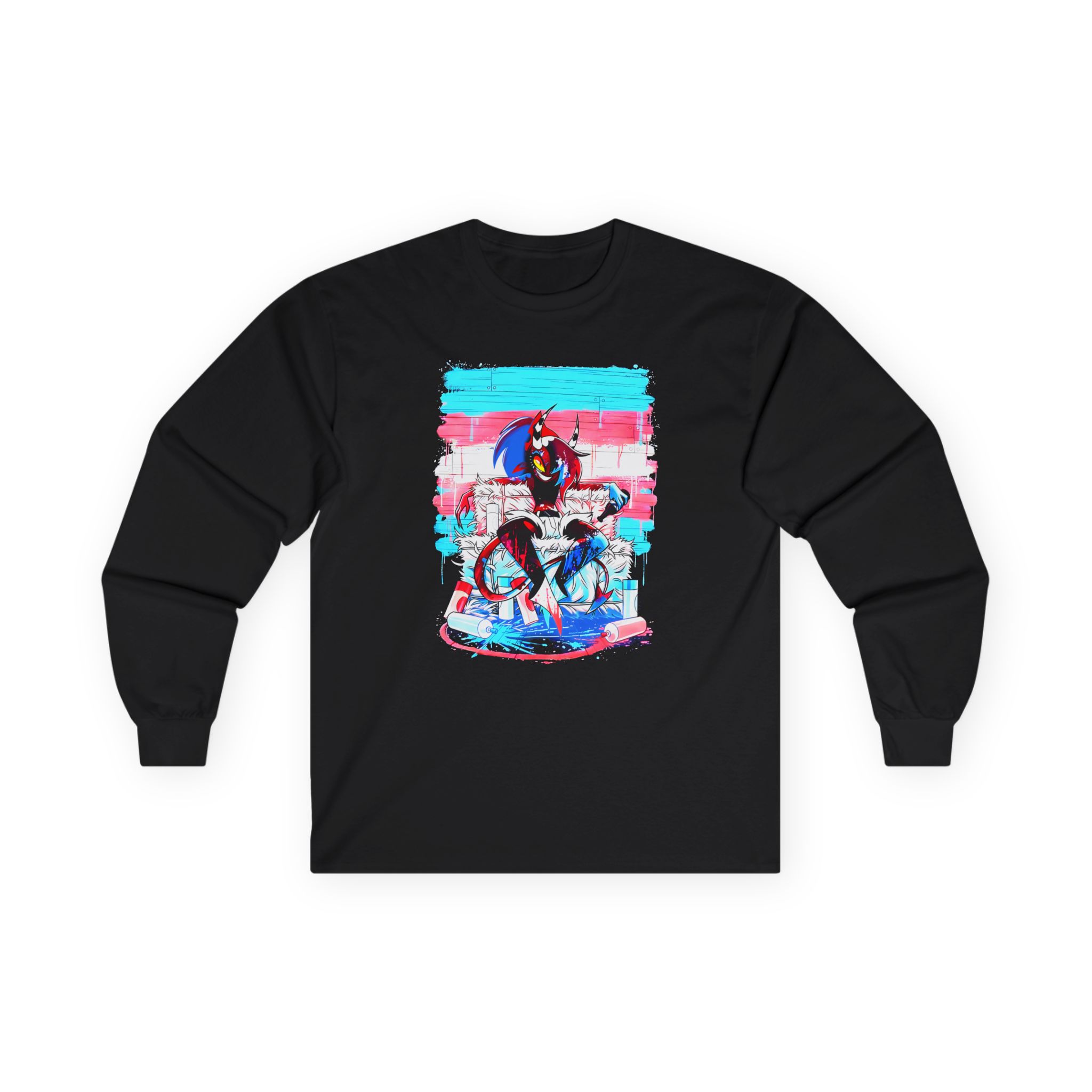 Helluva Boss Sallie May Micro Ribbed Unisex Ultra Cotton Long Sleeve Tee