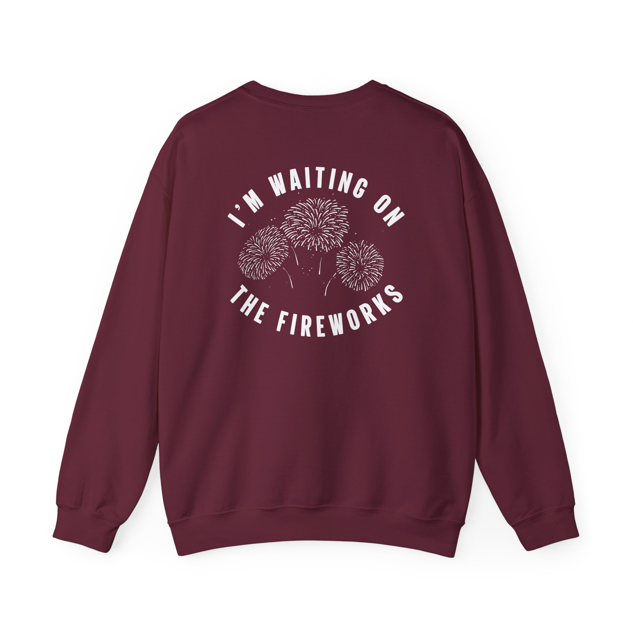 Brian Fallon Fireworks Unisex Heavy Blendâ„¢ Crewneck Sweatshirt