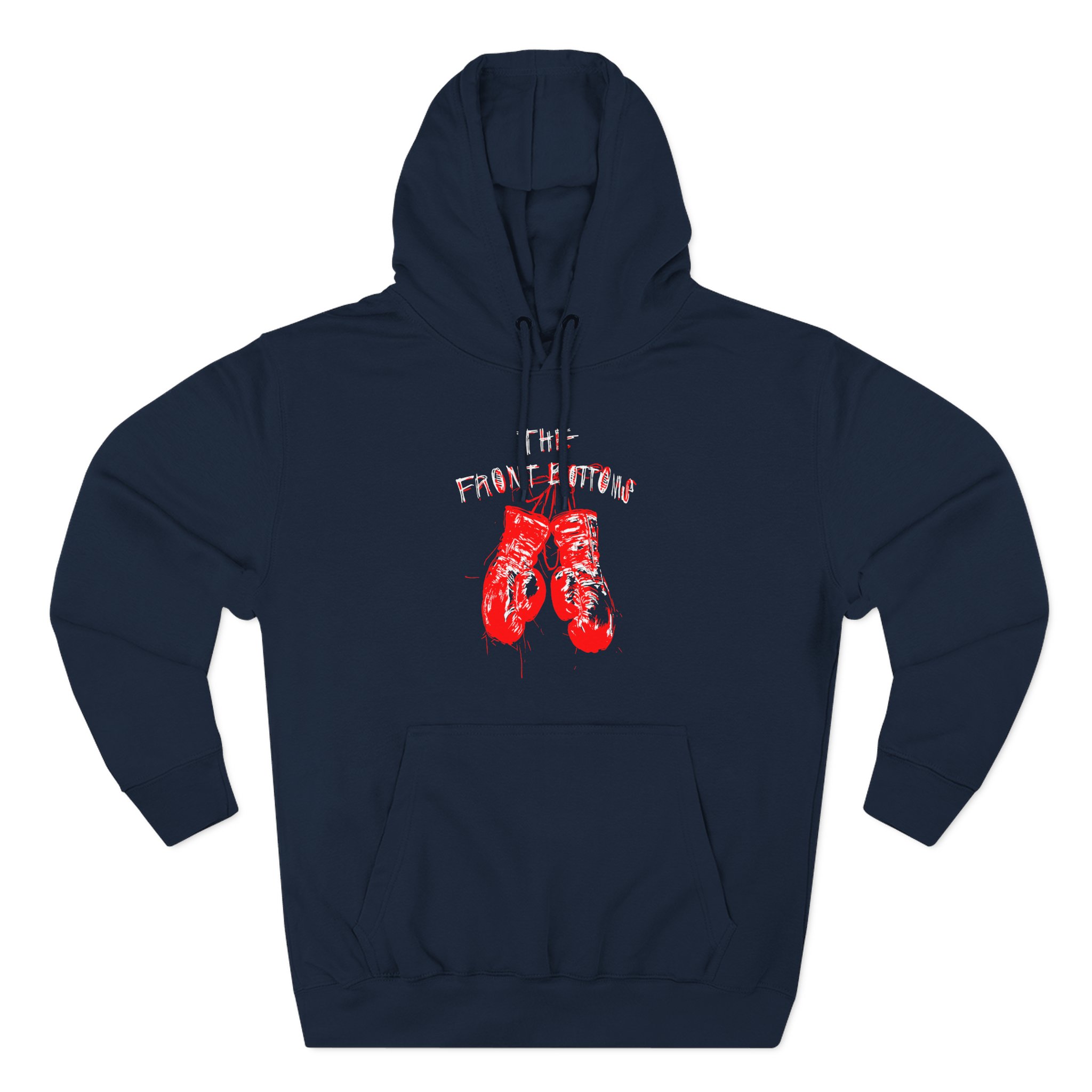 The Front Bottoms Boxing Gloves Three-Panel Fleece Hoodie