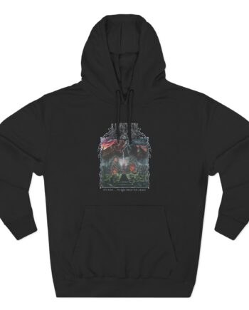 Undeath It's Time...to Rise From the Grave Three-Panel Fleece Hoodie