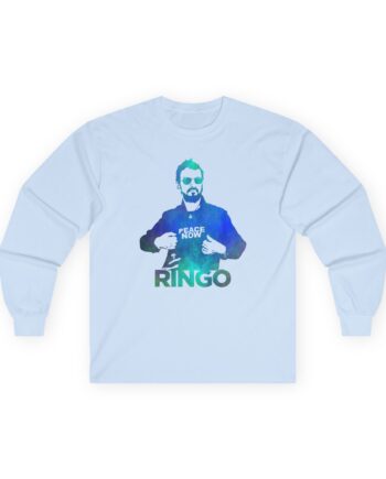 Ringo Starr Peace Now Mint Unisex Ultra Cotton Long Sleeve Tee