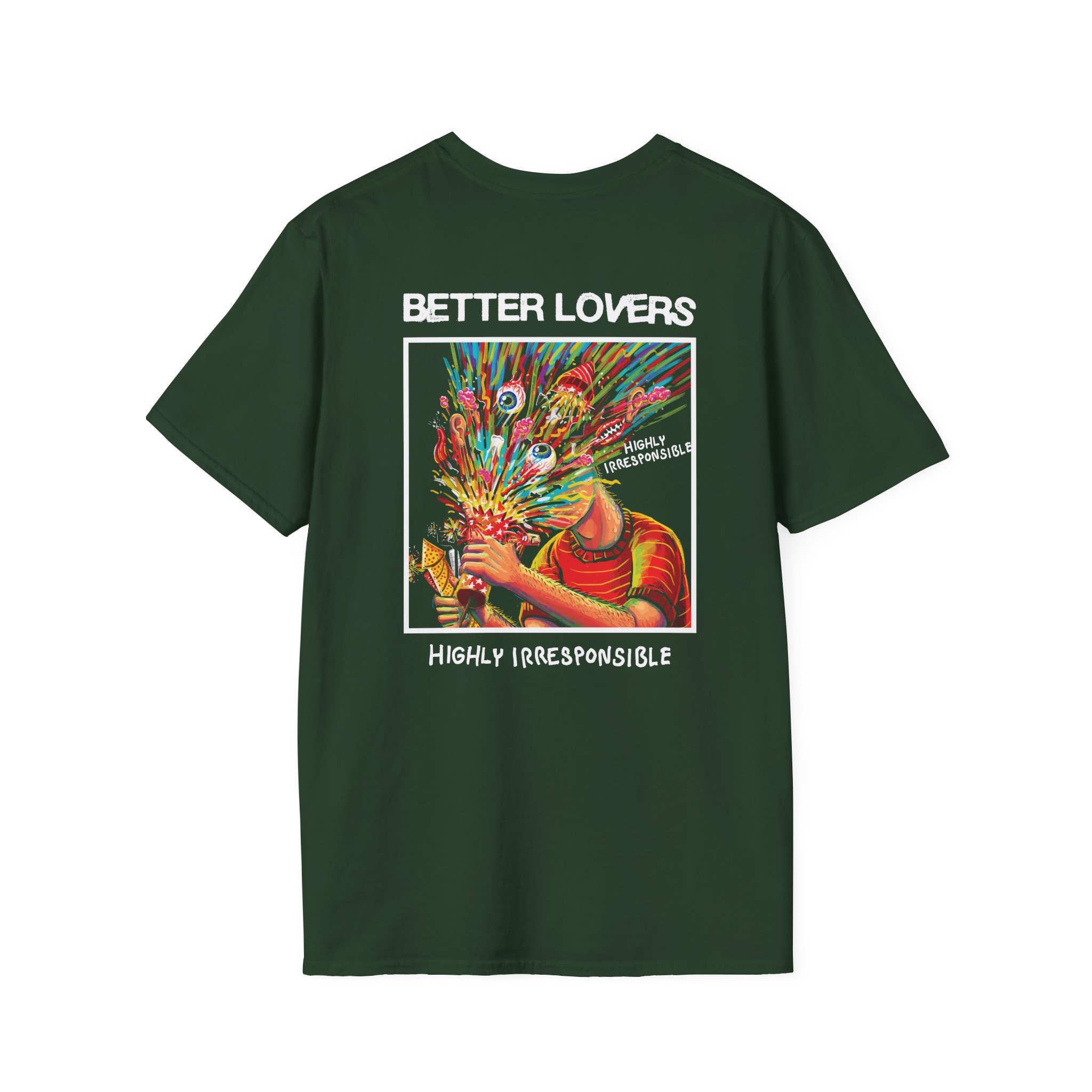 Better Lovers Highly Irresponsible Album Art Unisex Softstyle T-Shirt