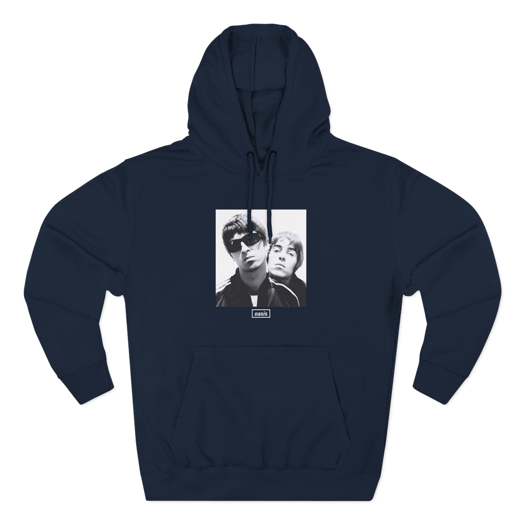 Oasis Liam & Noel Three-Panel Fleece Hoodie