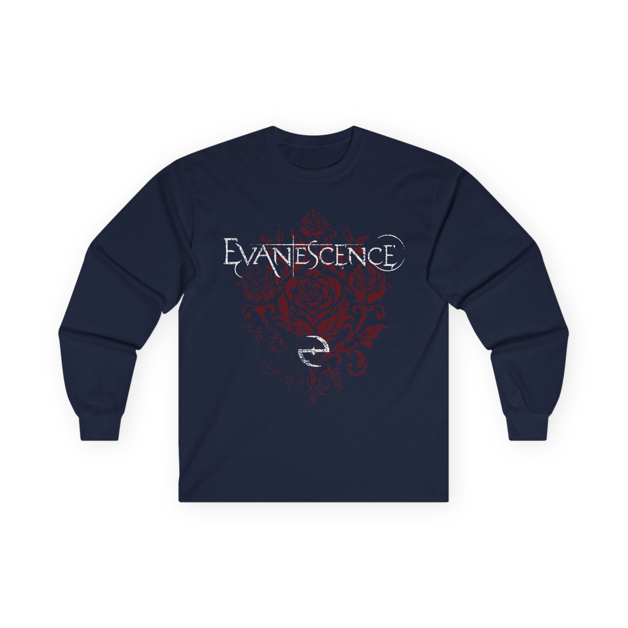 Evanescence Rose Logo Unisex Ultra Cotton Long Sleeve Tee