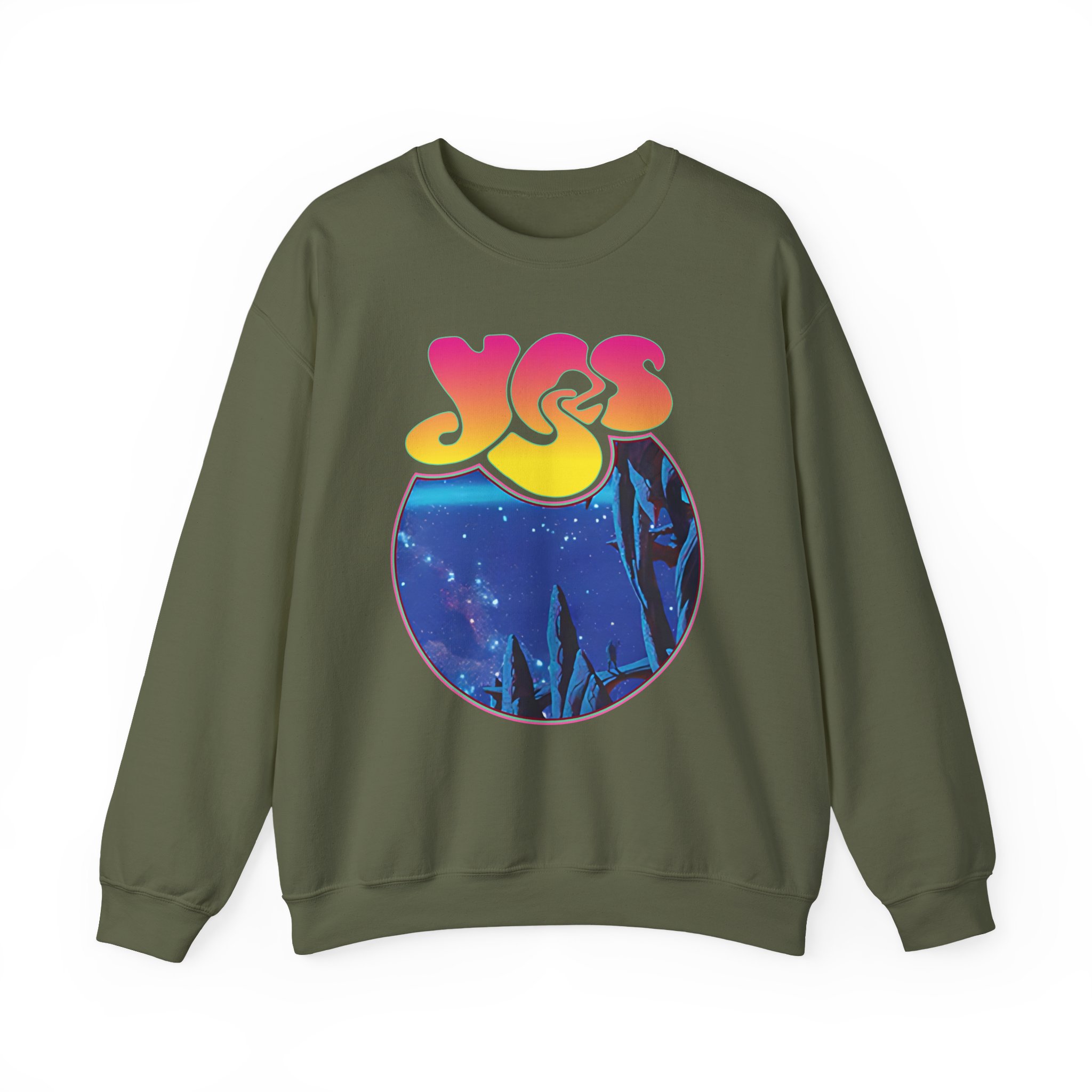 Yes Mirror To The Sky Unisex Heavy Blendâ„¢ Crewneck Sweatshirt