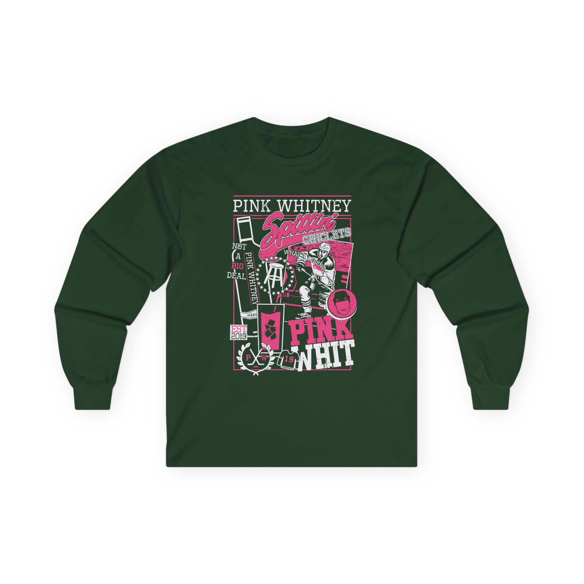 Spittin Chiclets Pink Whitney Unisex Ultra Cotton Long Sleeve Tee