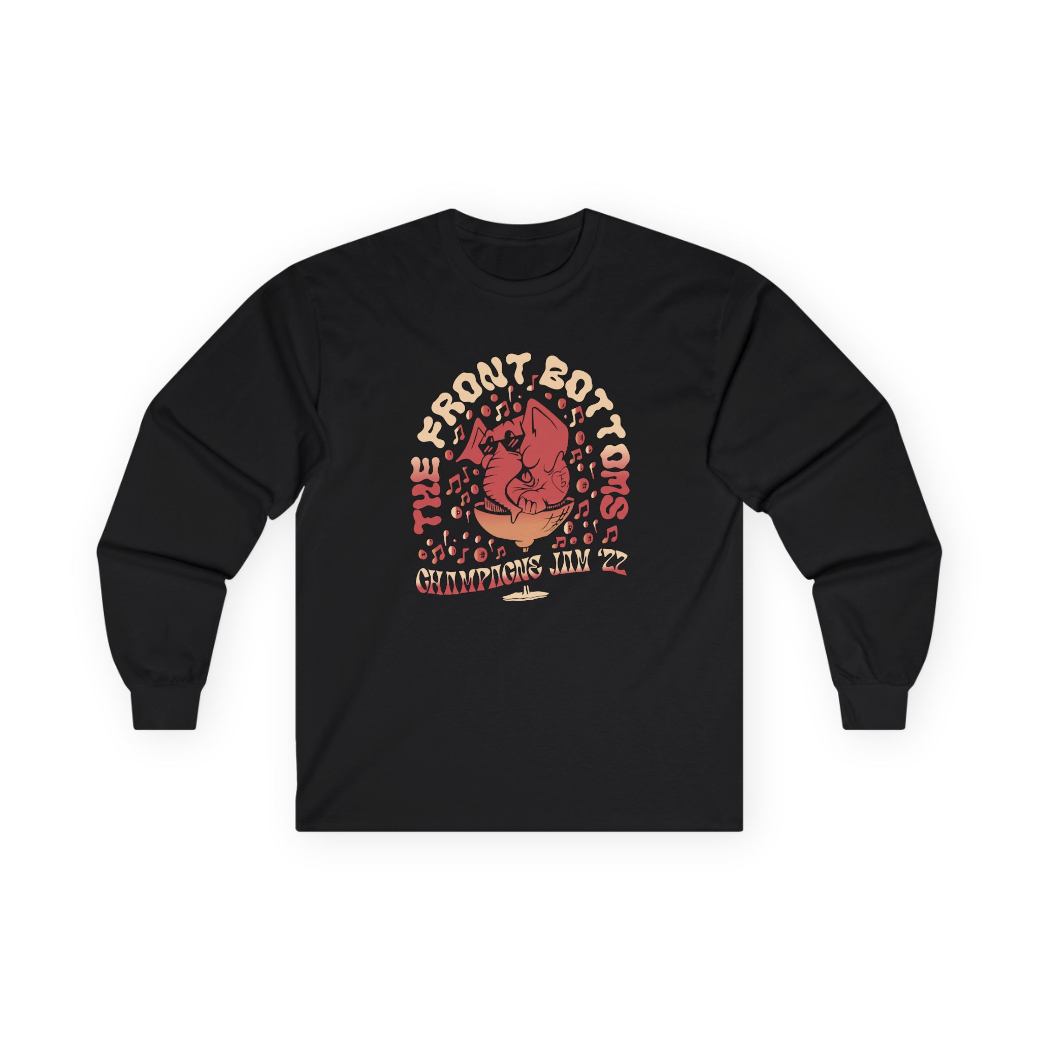 The Front Bottoms Champagne Jam 2022 Unisex Ultra Cotton Long Sleeve Tee