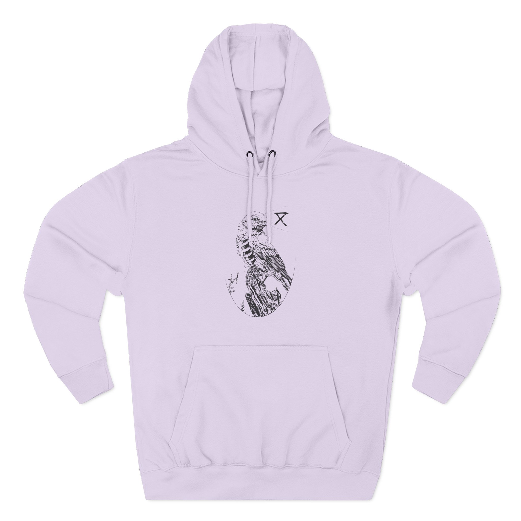 Circa Survive Bird Three-Panel Fleece Hoodie