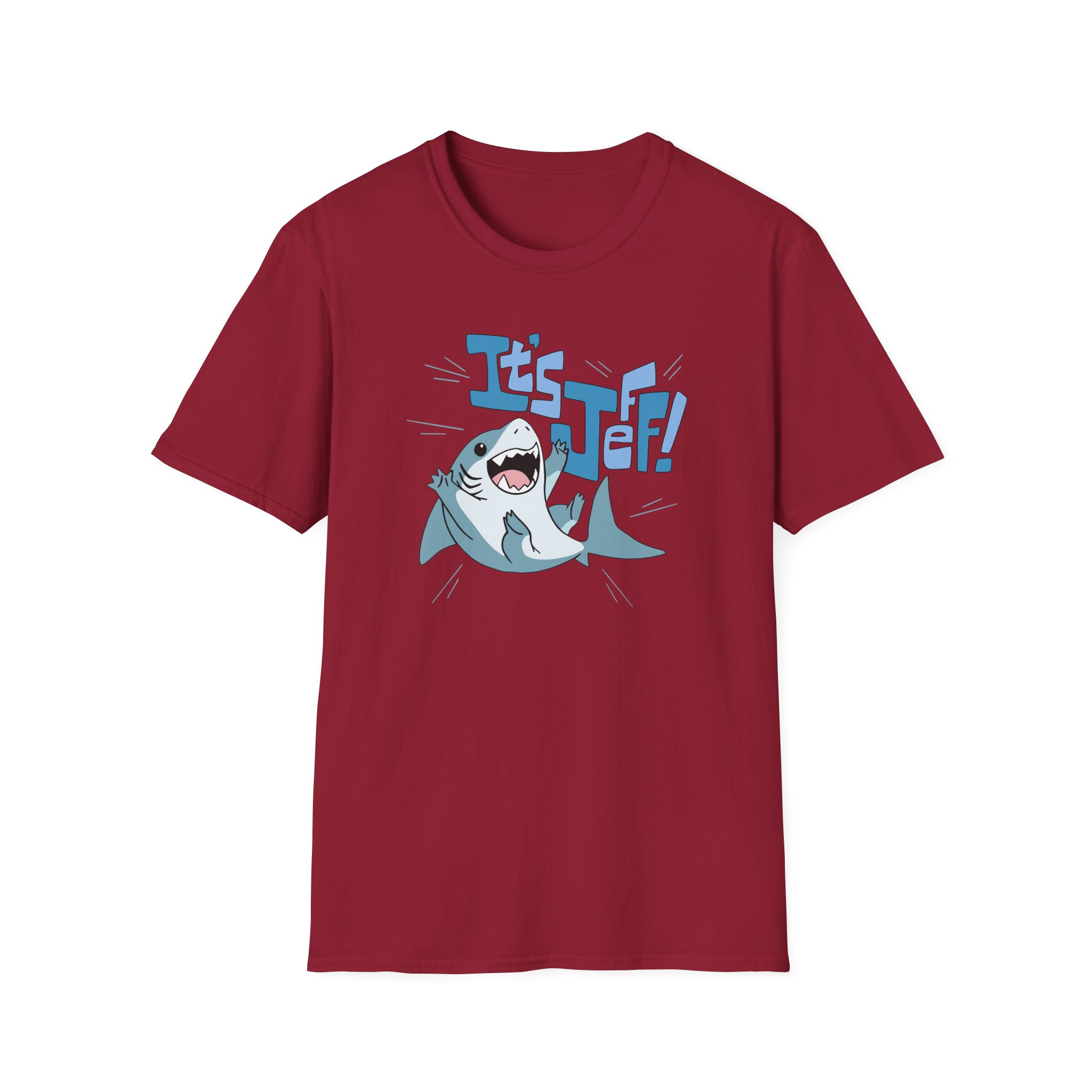 Jeff the Land Shark Unisex Softstyle T-Shirt