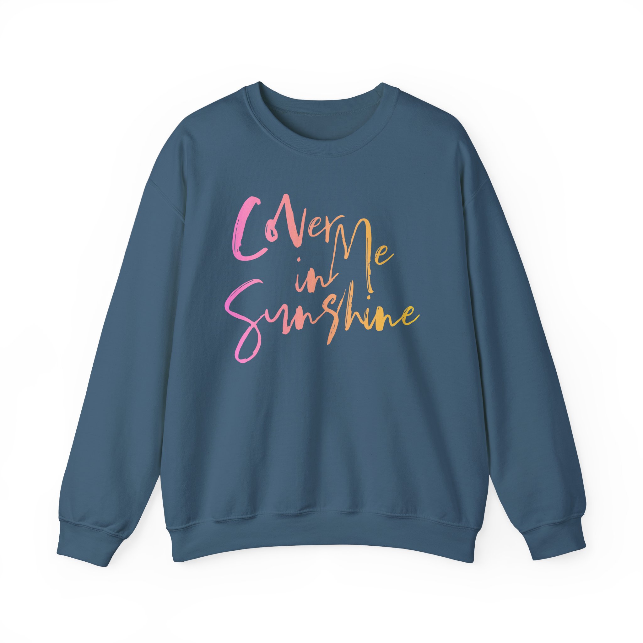 P!nk Gradient Cover Me in Sunshine Unisex Heavy Blendâ„¢ Crewneck Sweatshirt