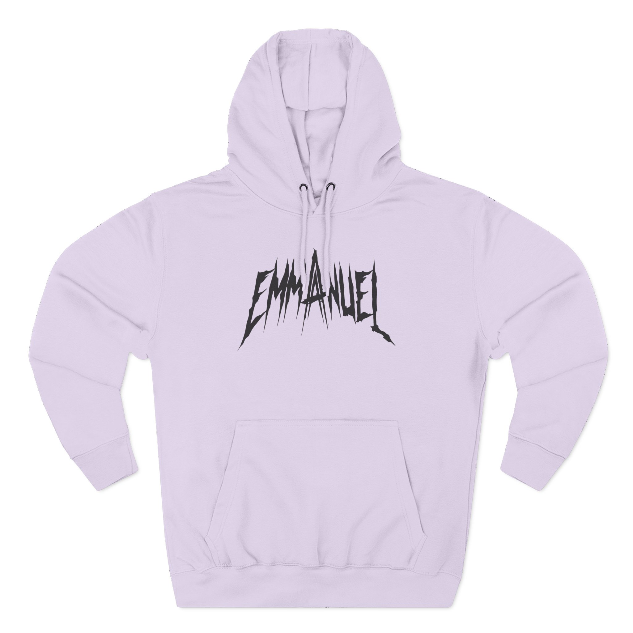 Anuel Aa Emmanuel Three-Panel Fleece Hoodie
