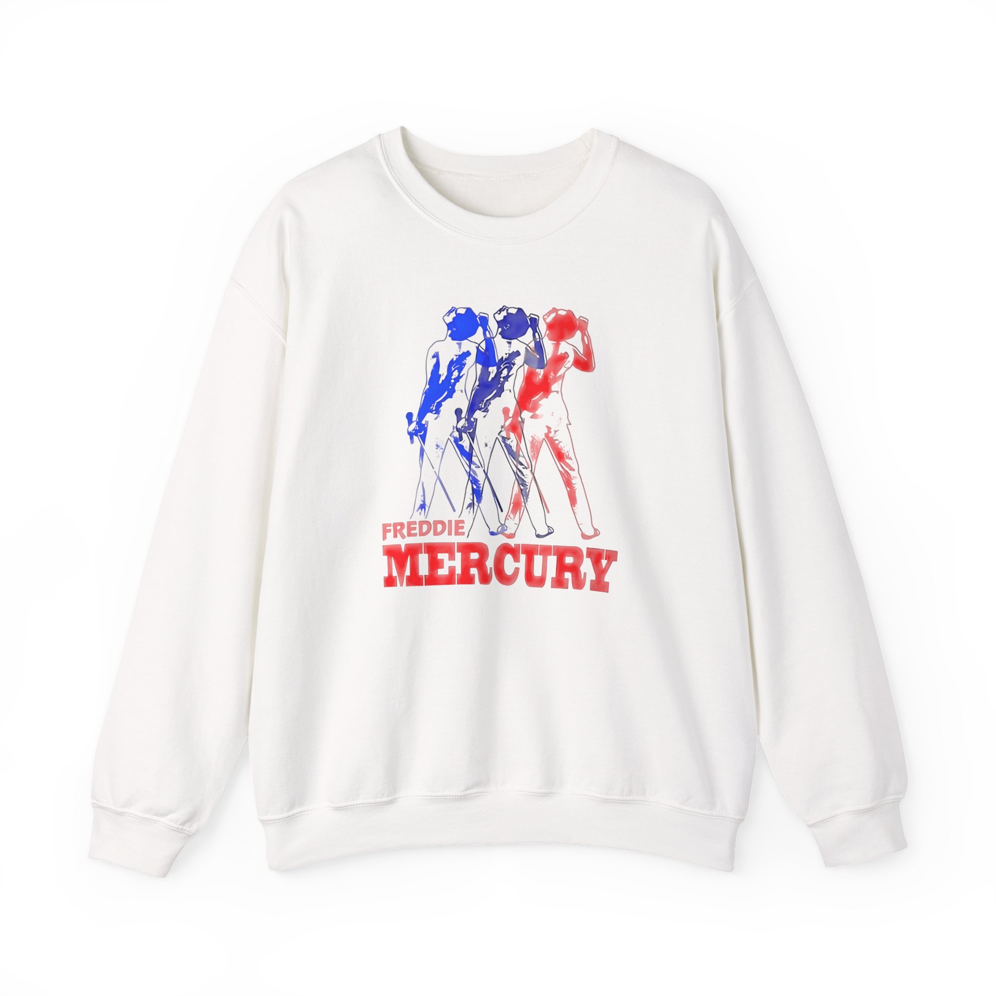 F M Multi Colour Photo Unisex Heavy Blendâ„¢ Crewneck Sweatshirt