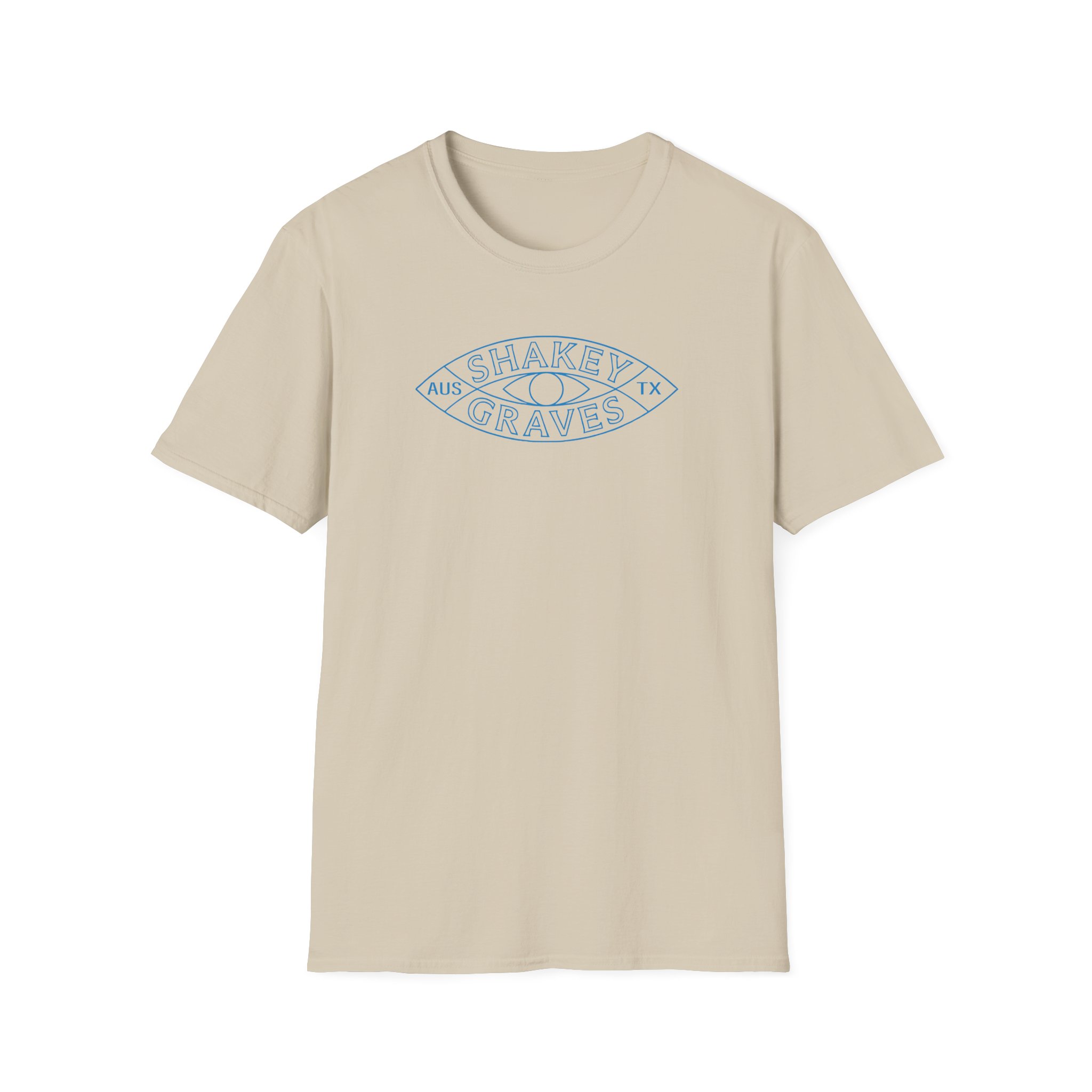 Shakey Graves Evil Eye Unisex Softstyle T-Shirt