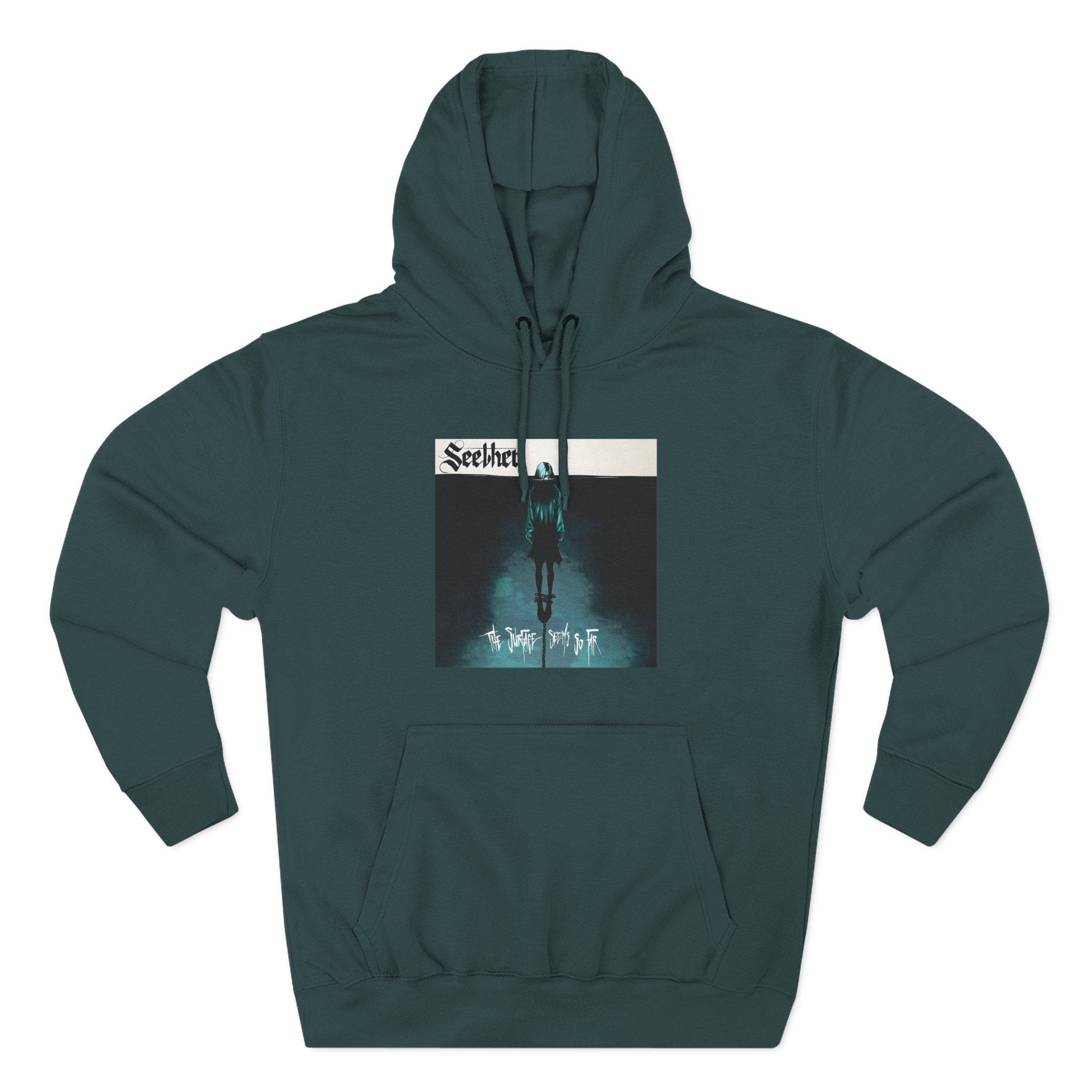 Seether the Surface Seems So Far Three-Panel Fleece Hoodie