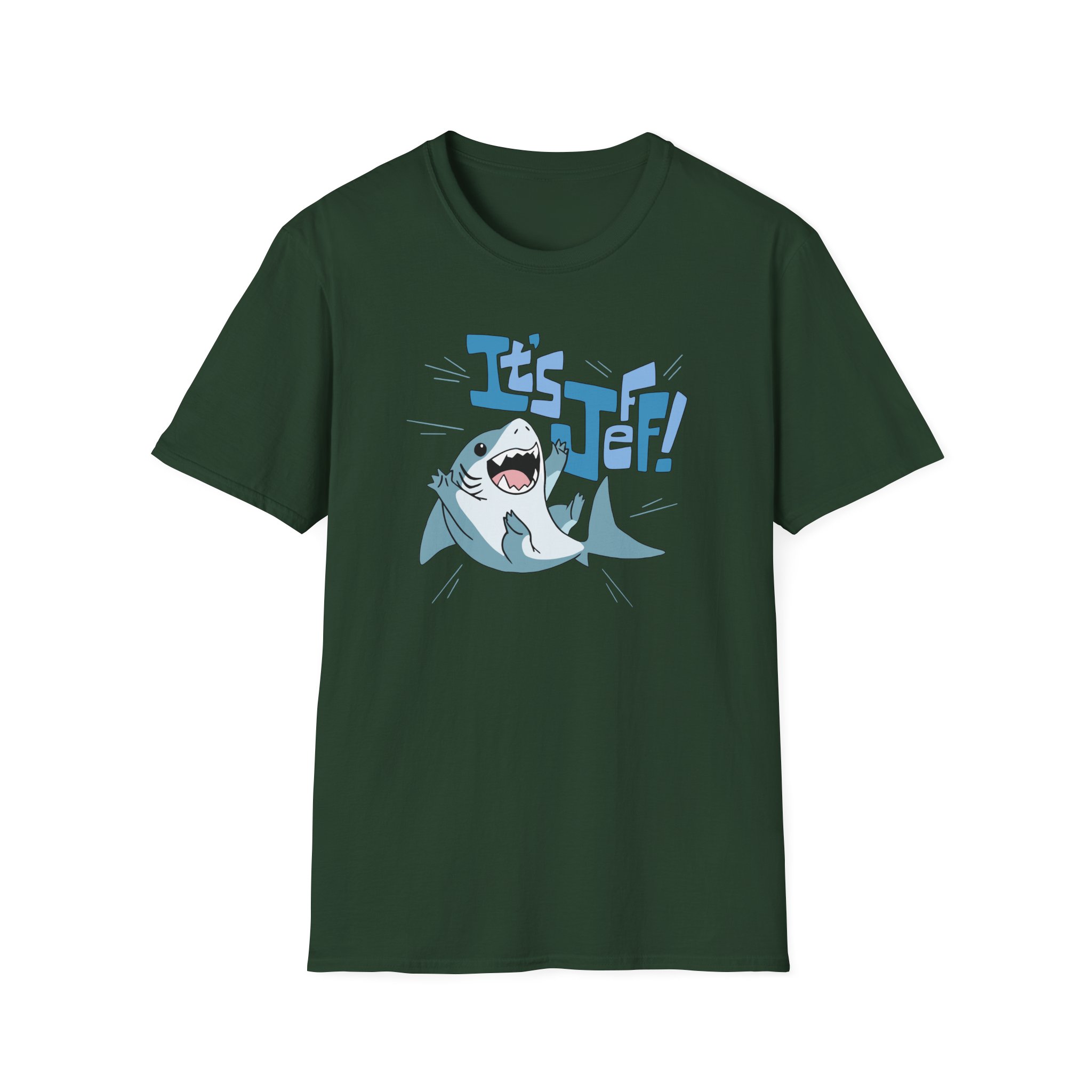 Jeff the Land Shark Unisex Softstyle T-Shirt