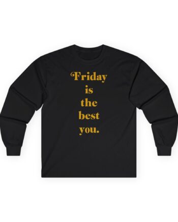Courteeners Friday Unisex Ultra Cotton Long Sleeve Tee