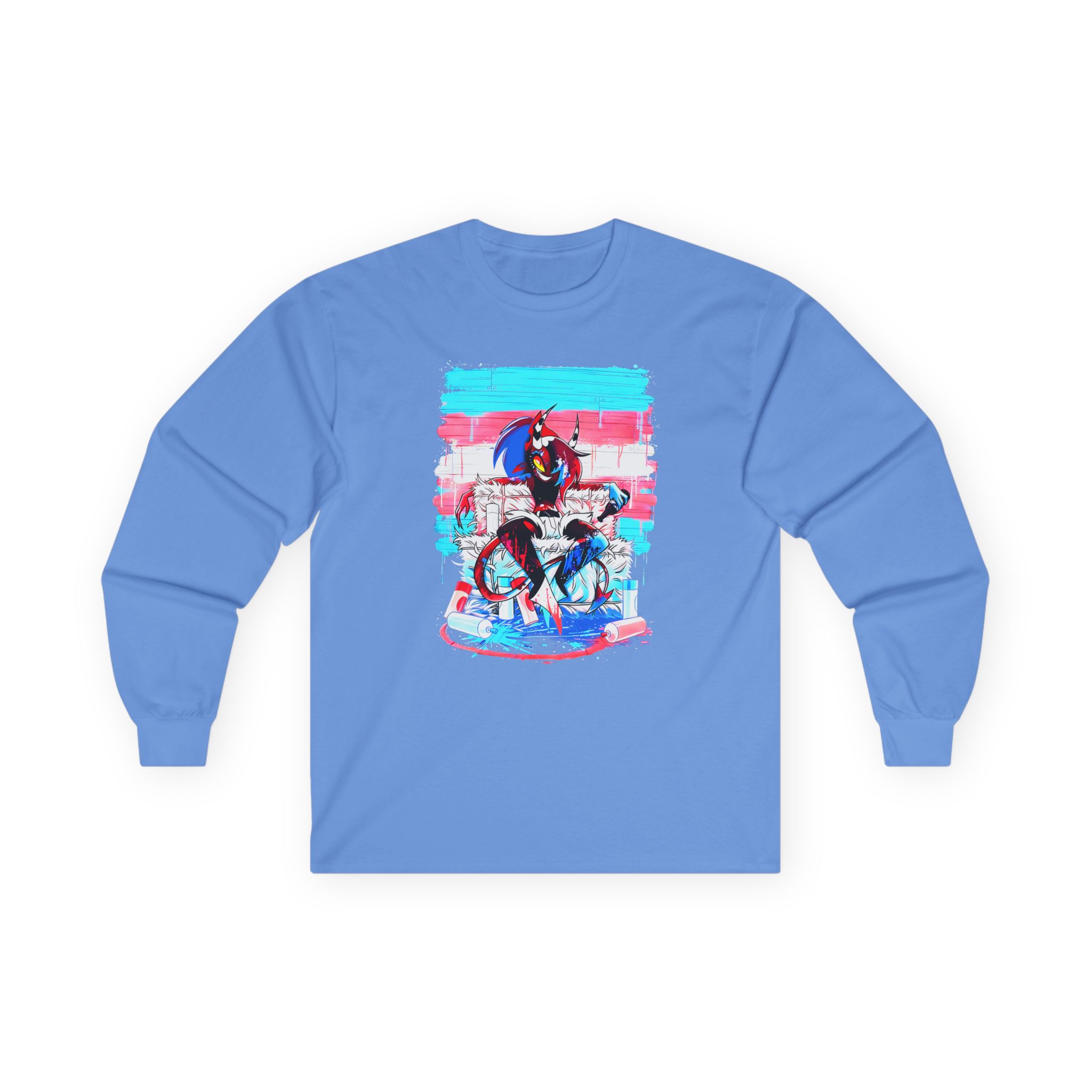 Helluva Boss Sallie May Micro Ribbed Unisex Ultra Cotton Long Sleeve Tee