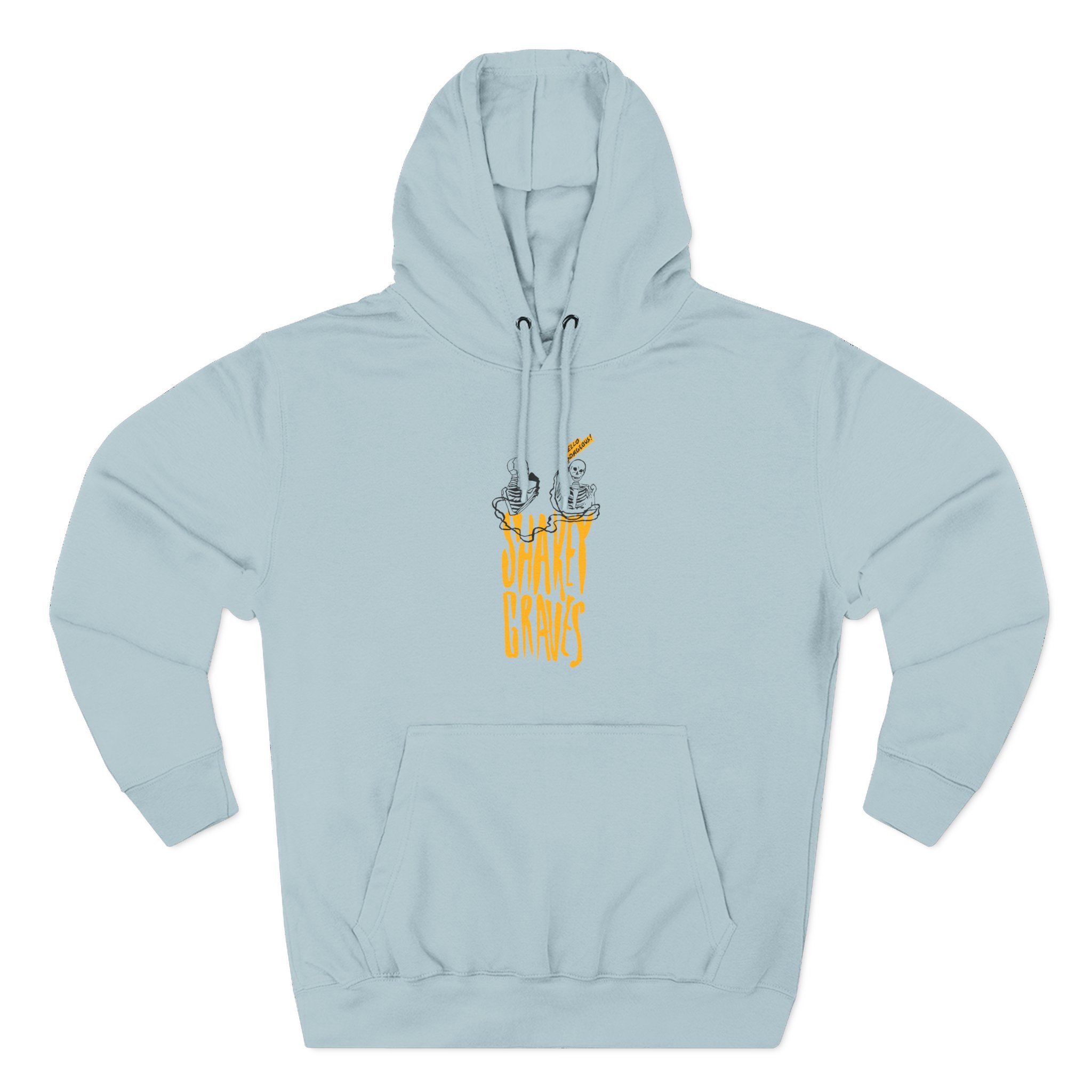 Shakey Graves Hello Gorgeous? Three-Panel Fleece Hoodie