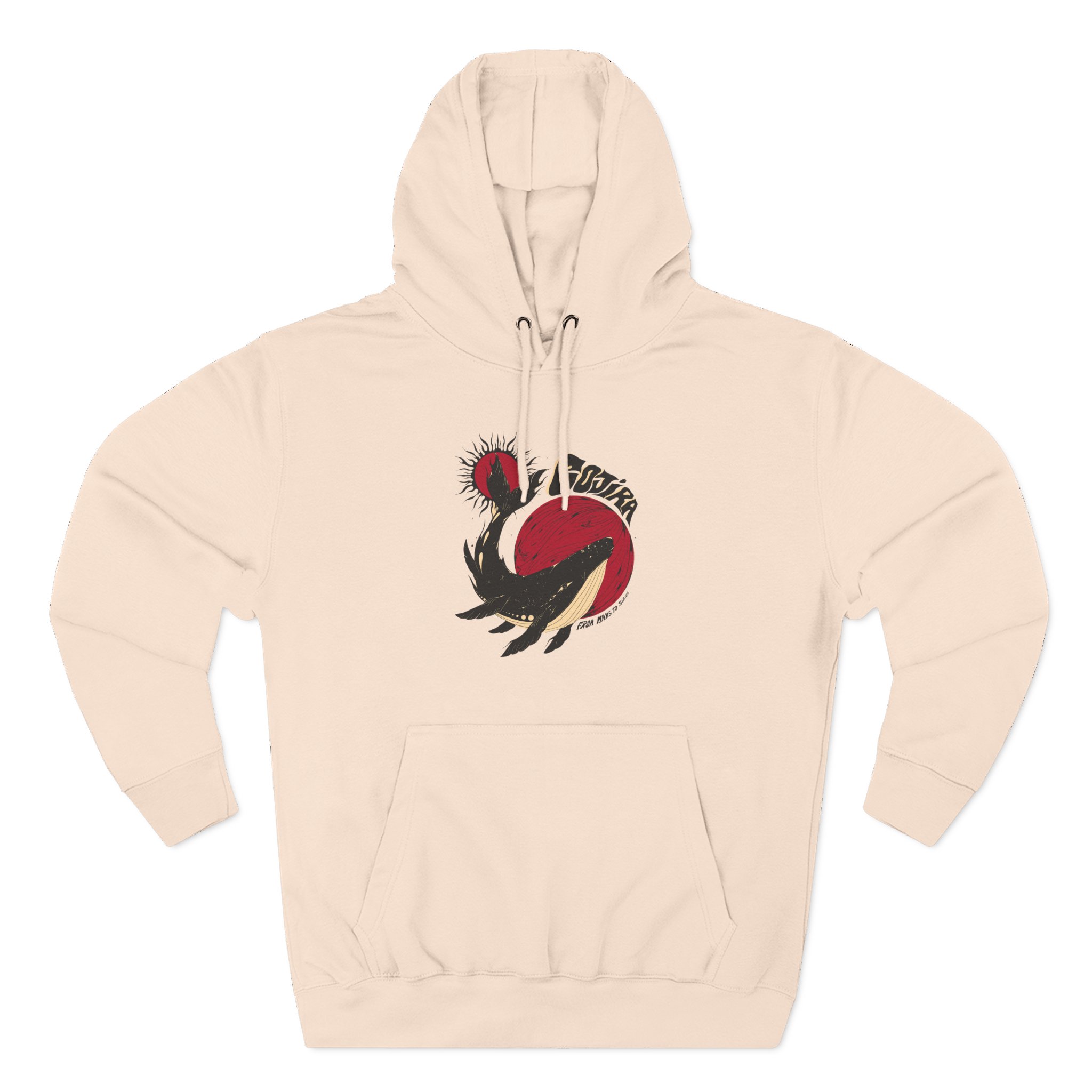 Gojira Whale Three-Panel Fleece Hoodie