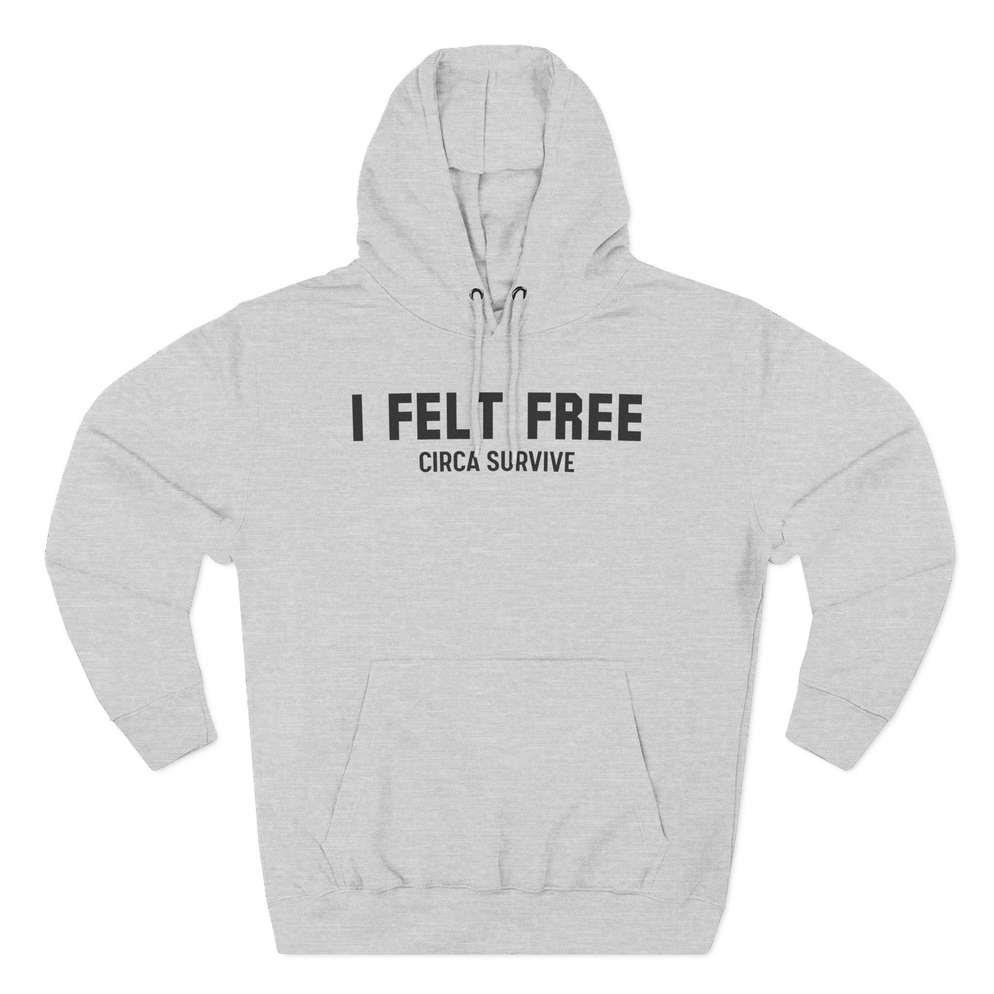 Circa Survive I Felt Free Three-Panel Fleece Hoodie