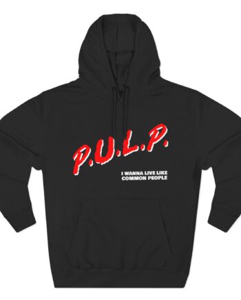 Pulp Three-Panel Fleece Hoodie