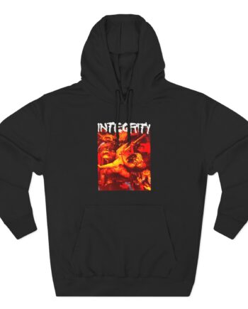Integrity The Blackest Curse Three-Panel Fleece Hoodie