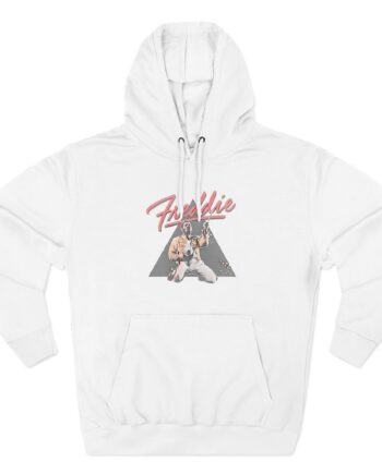 F M Triangle Three-Panel Fleece Hoodie