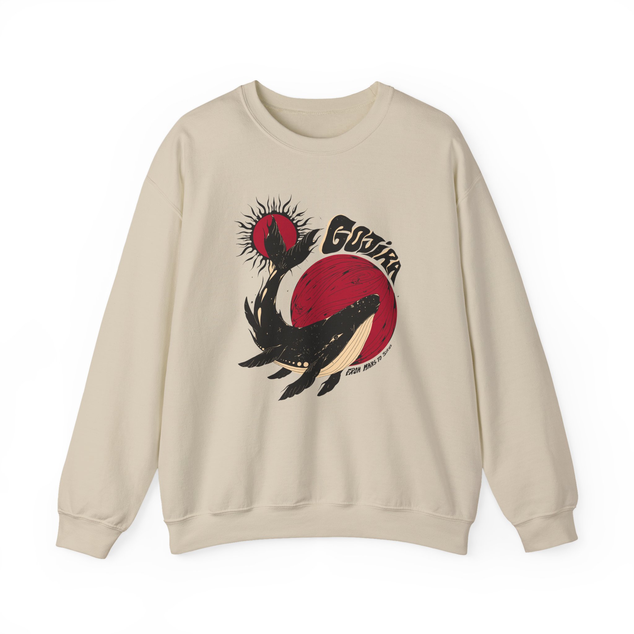 Gojira Whale Unisex Heavy Blendâ„¢ Crewneck Sweatshirt