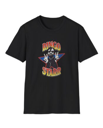 Ringo Starr Photo Unisex Softstyle T-Shirt