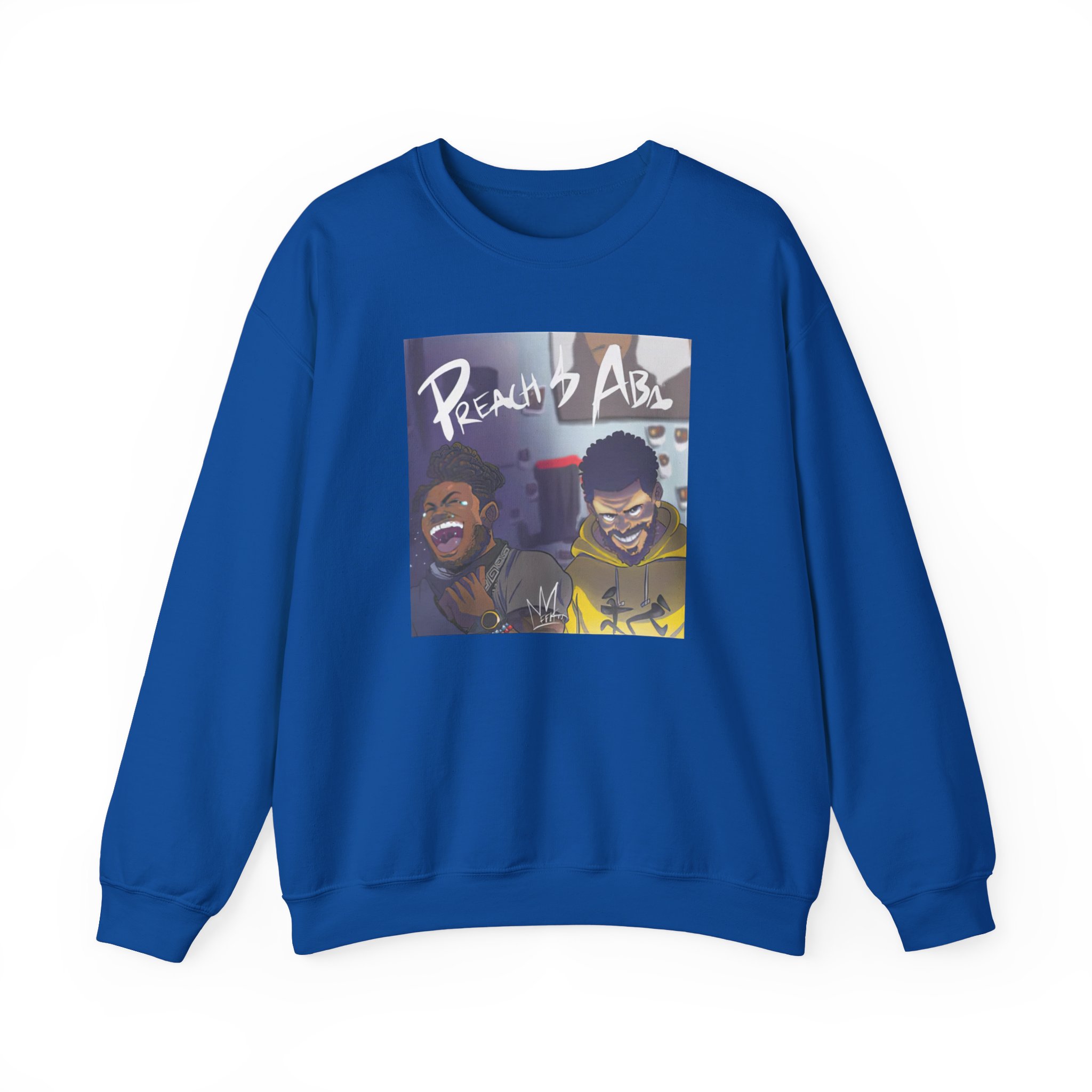 Aba and Preach Unisex Heavy Blendâ„¢ Crewneck Sweatshirt