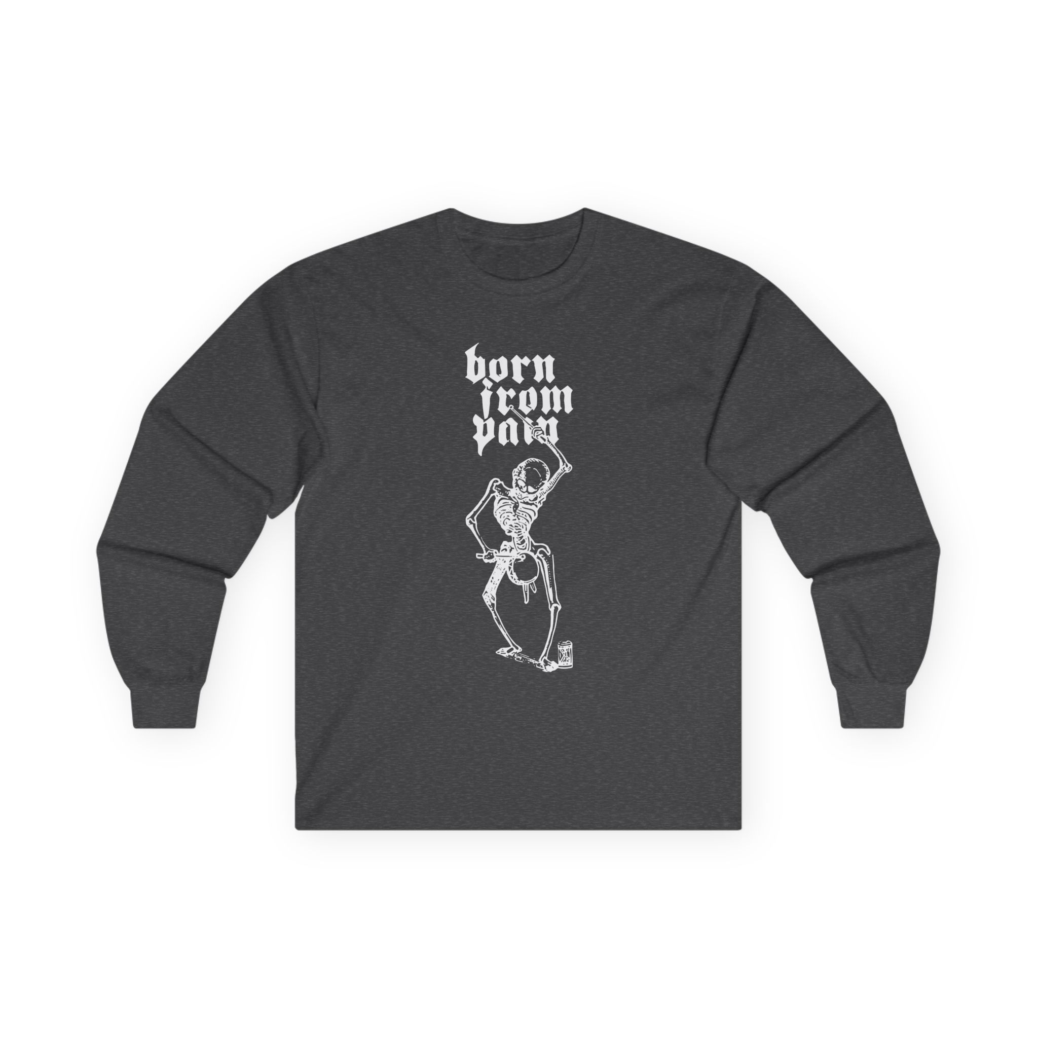 Born From Pain Marching to the Beat of Death Unisex Ultra Cotton Long Sleeve Tee