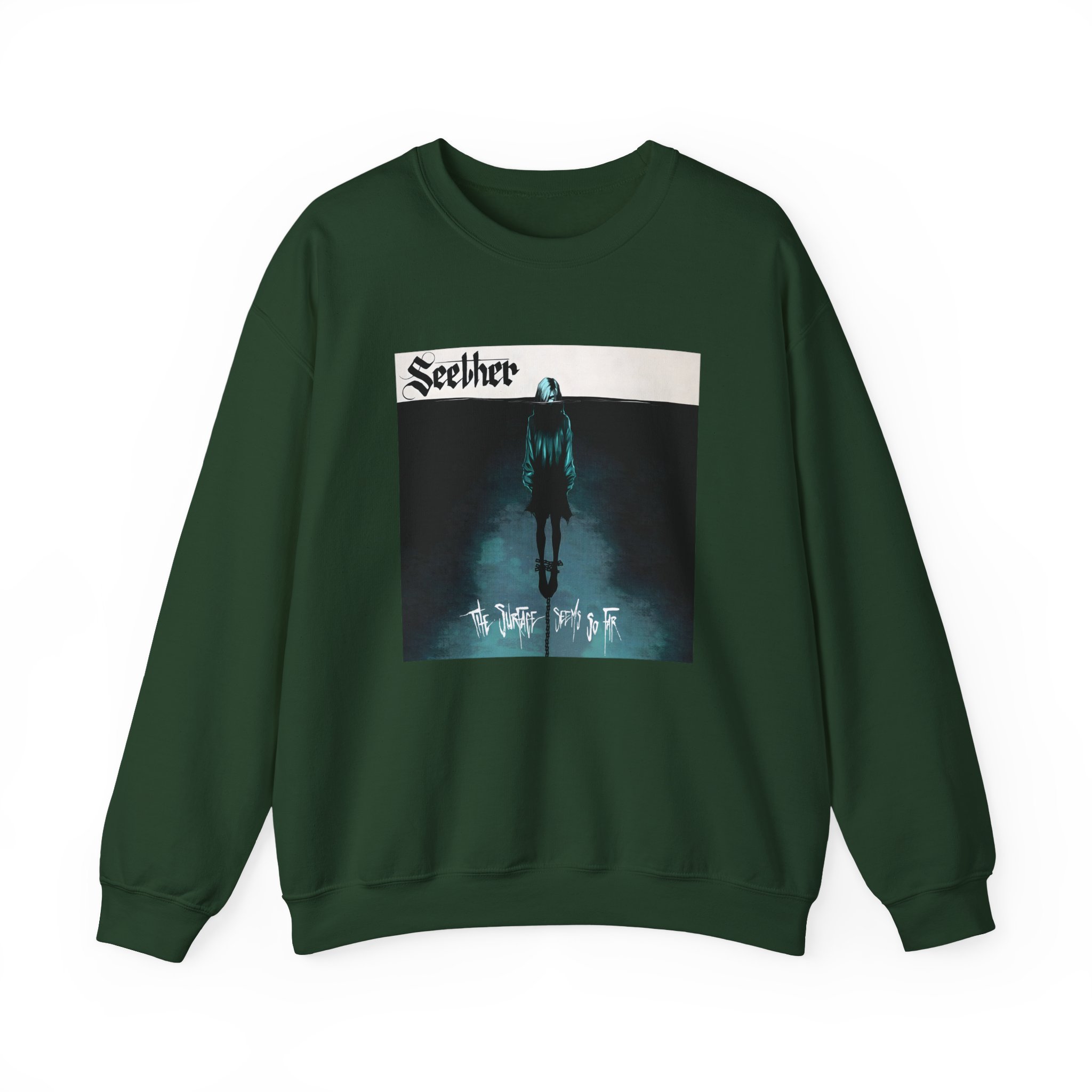 Seether the Surface Seems So Far Unisex Heavy Blendâ„¢ Crewneck Sweatshirt
