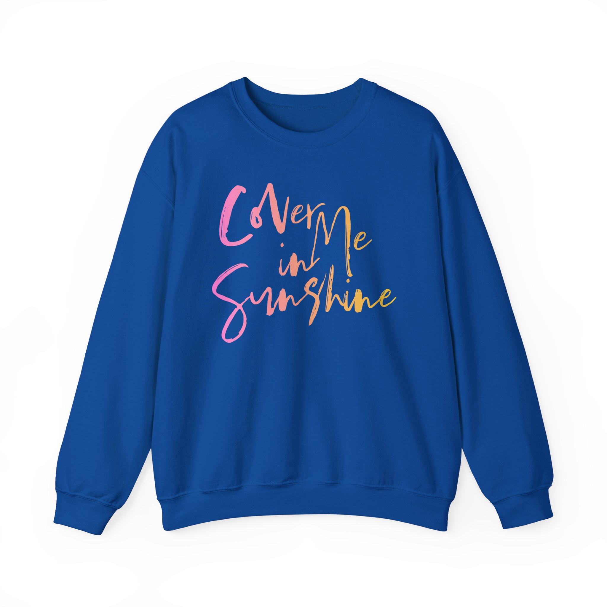 P!nk Gradient Cover Me in Sunshine Unisex Heavy Blendâ„¢ Crewneck Sweatshirt