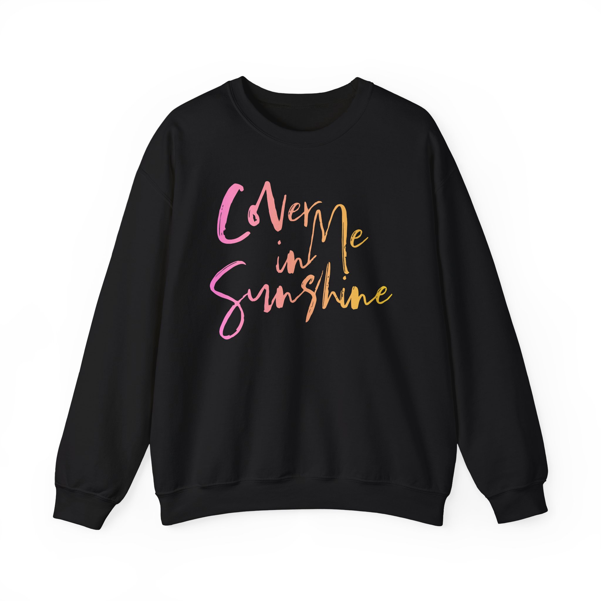 P!nk Gradient Cover Me in Sunshine Unisex Heavy Blendâ„¢ Crewneck Sweatshirt