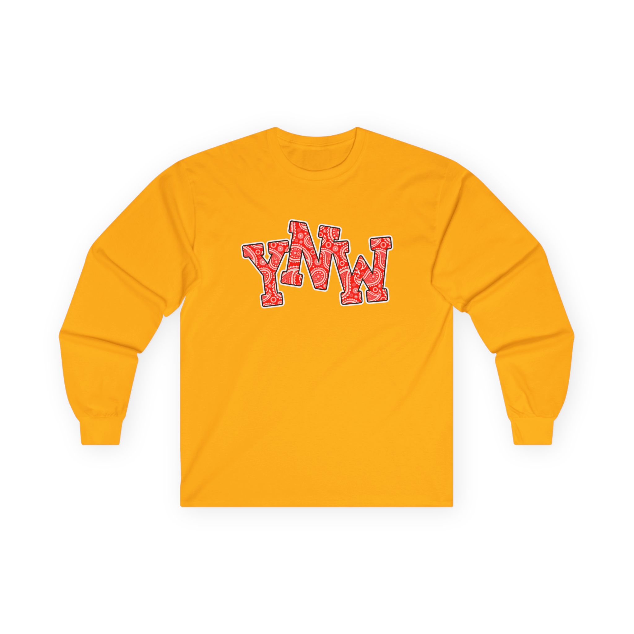 YNW Melly Paisley Unisex Ultra Cotton Long Sleeve Tee