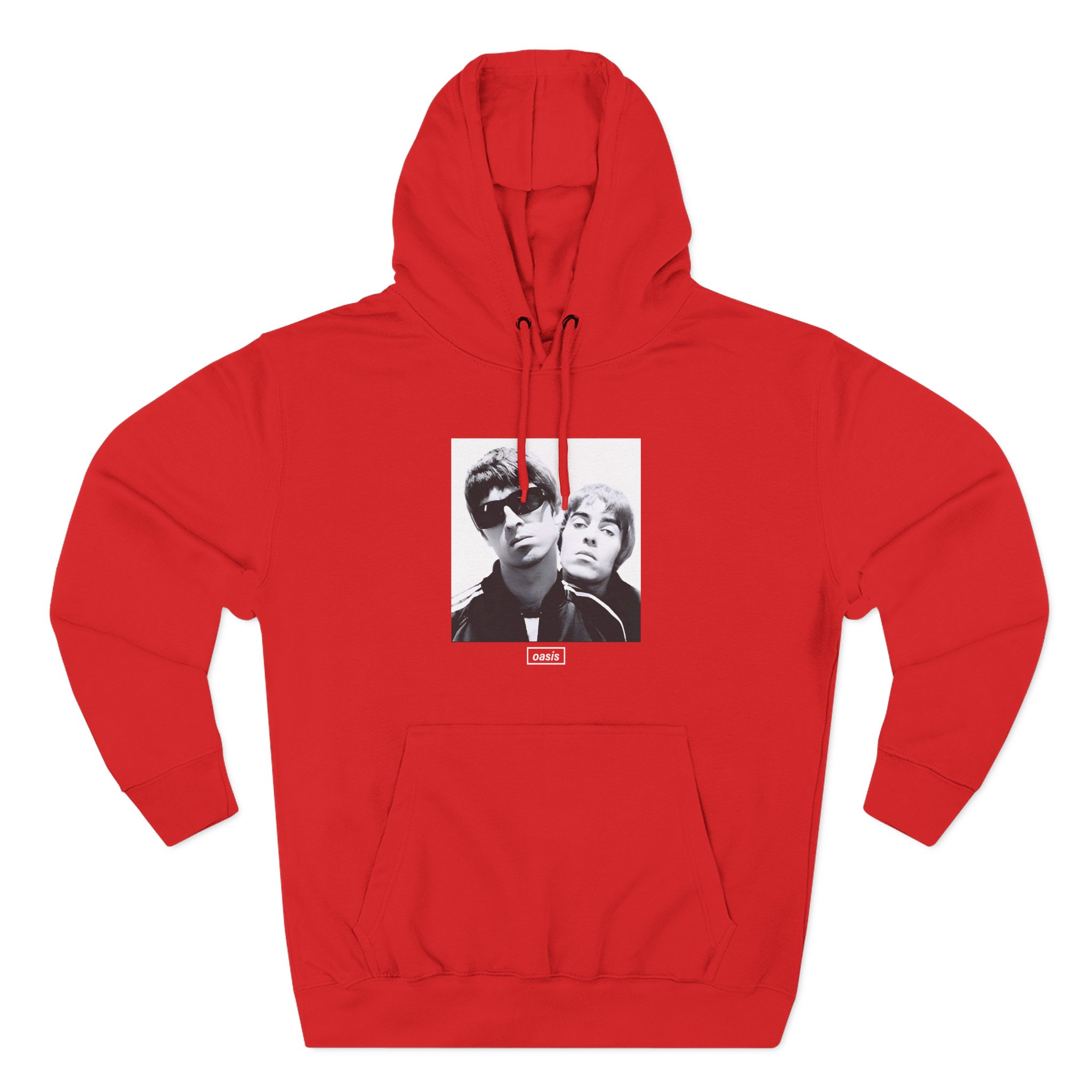 Oasis Liam & Noel Three-Panel Fleece Hoodie