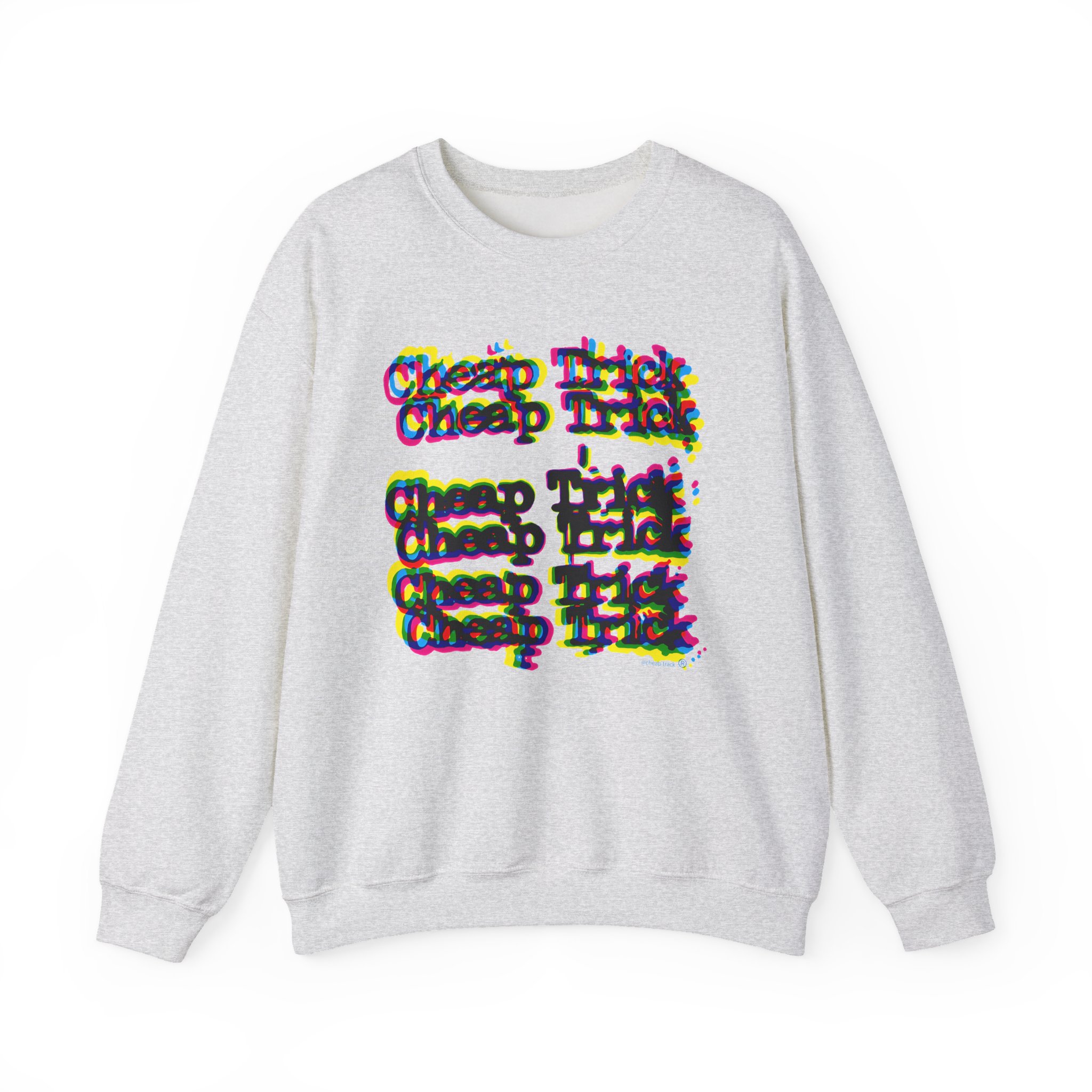 Cheap Trick 3d Logo Unisex Heavy Blendâ„¢ Crewneck Sweatshirt