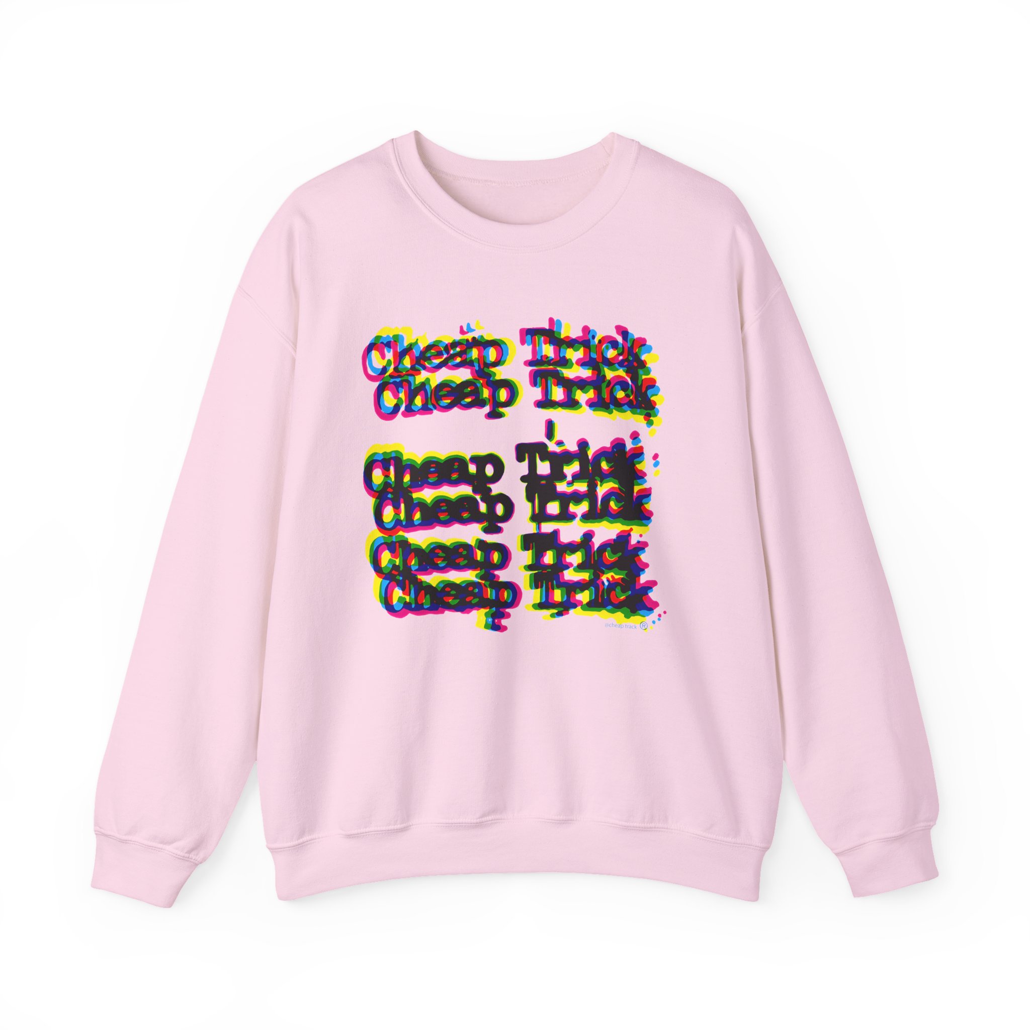 Cheap Trick 3d Logo Unisex Heavy Blendâ„¢ Crewneck Sweatshirt
