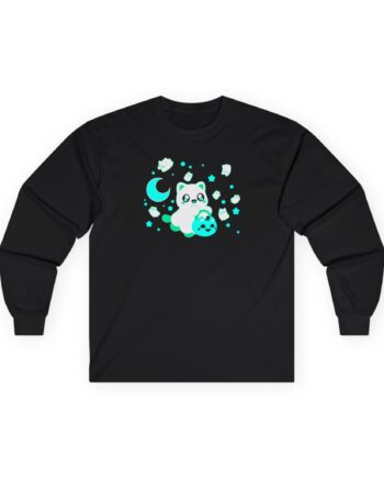 Aphmau Ghost Cat Unisex Ultra Cotton Long Sleeve Tee