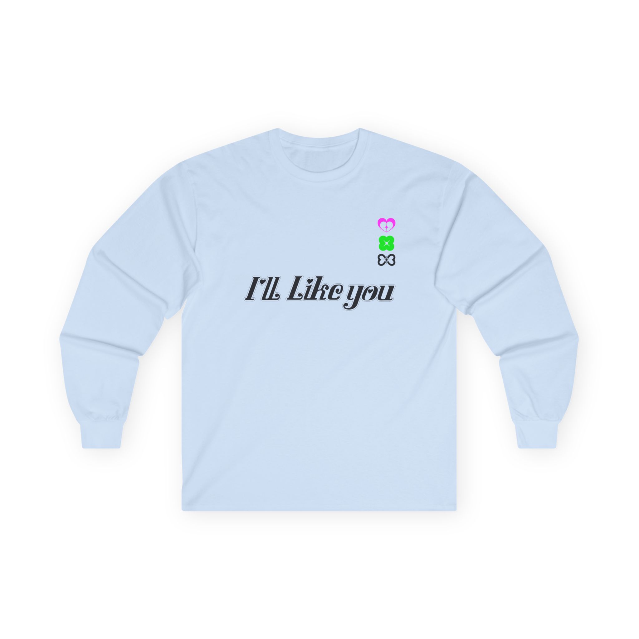 ILLIT 2nd Mini Album ‘i’ll Like You Unisex Ultra Cotton Long Sleeve Tee