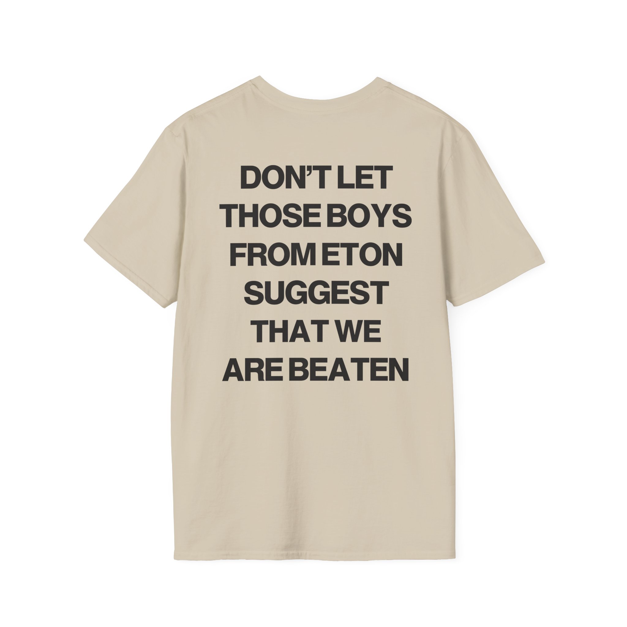 Manic Street Preachers Boys From Eton Unisex Softstyle T-Shirt