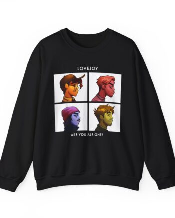 Lovejoy Are You Alright Unisex Heavy Blend™ Crewneck Sweatshirt