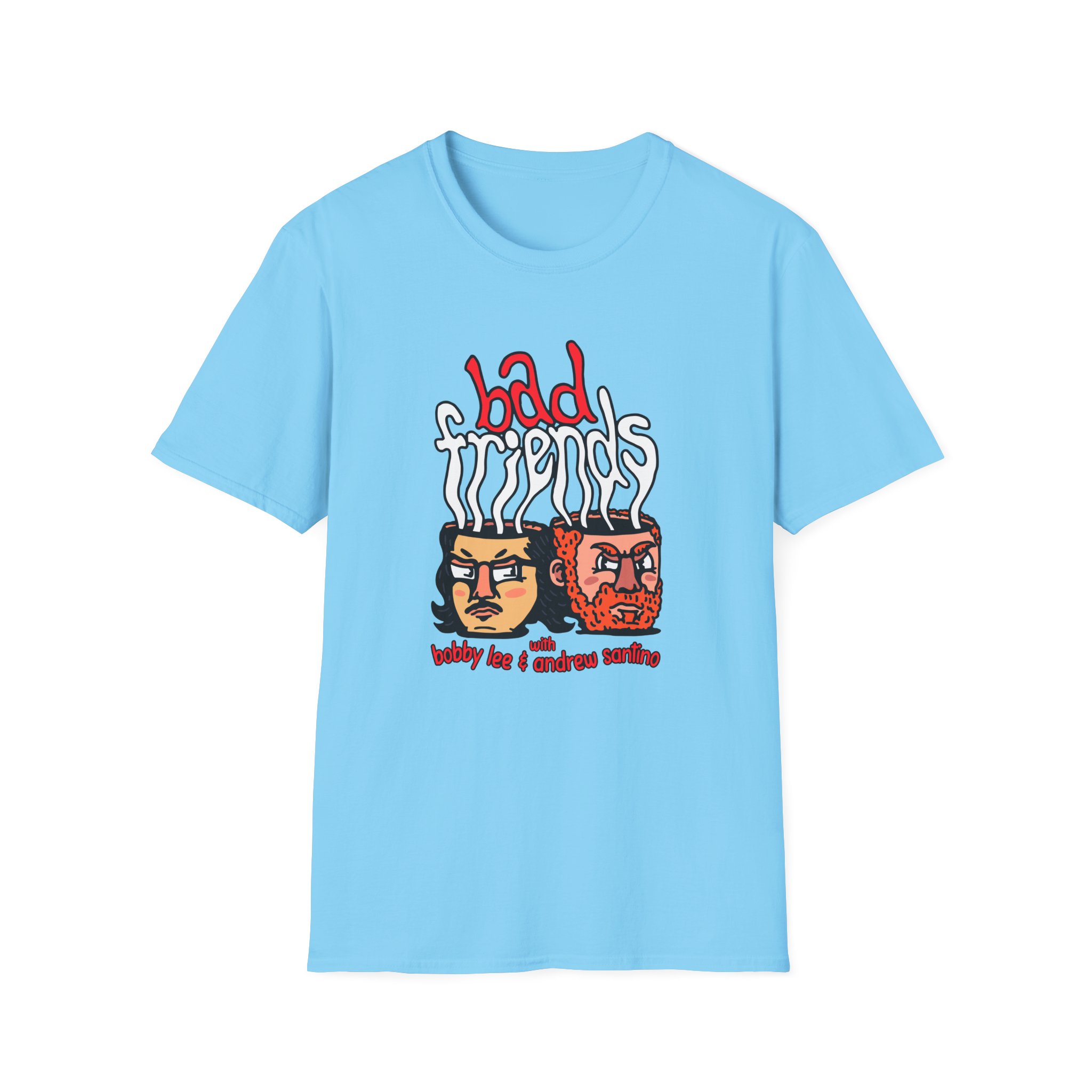 Bad Friends Mugheads Unisex Softstyle T-Shirt